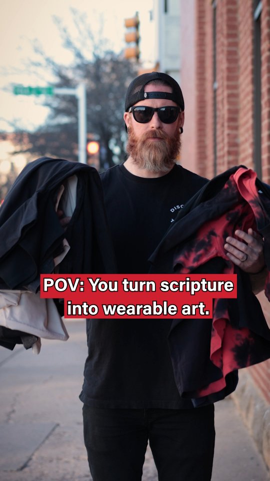Disciple Threads Facebook ad: What started as a passion to create faith-driven…