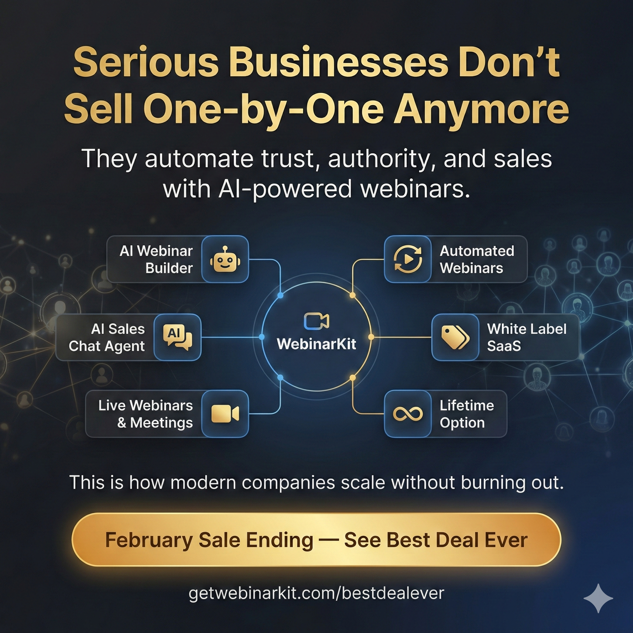 WebinarKit Facebook ad