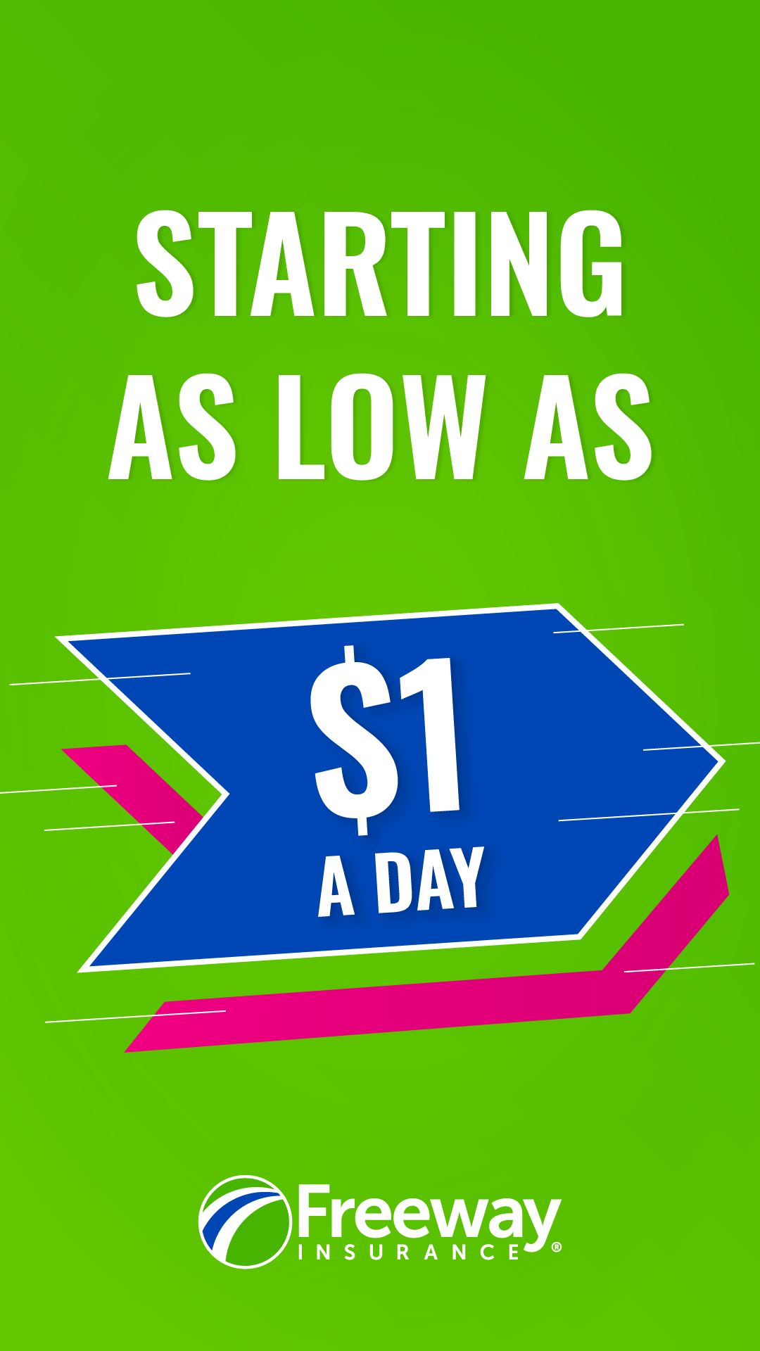 Freeway Insurance Facebook ad