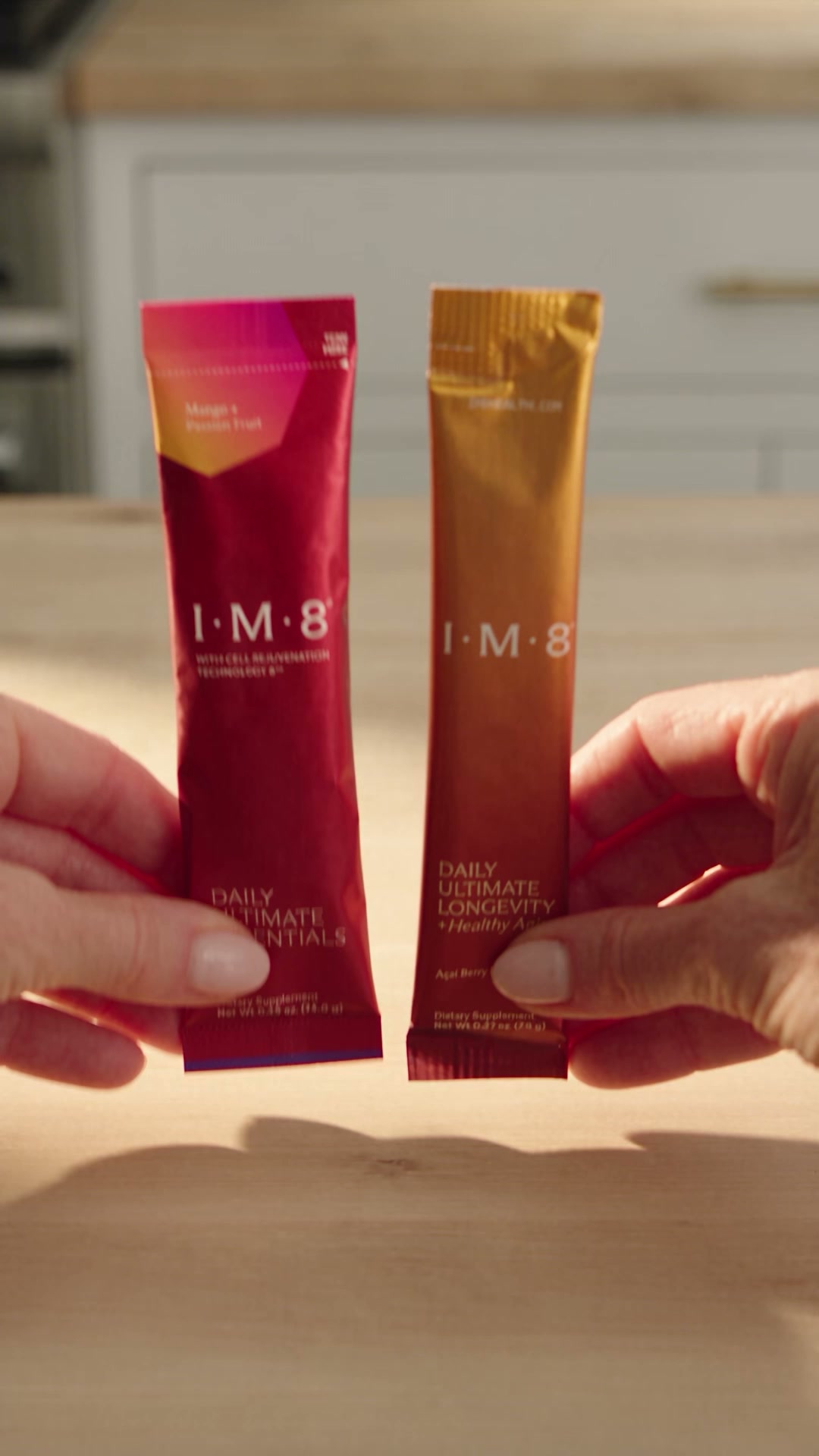 IM8 Health Facebook ad: The Best Choose the Best