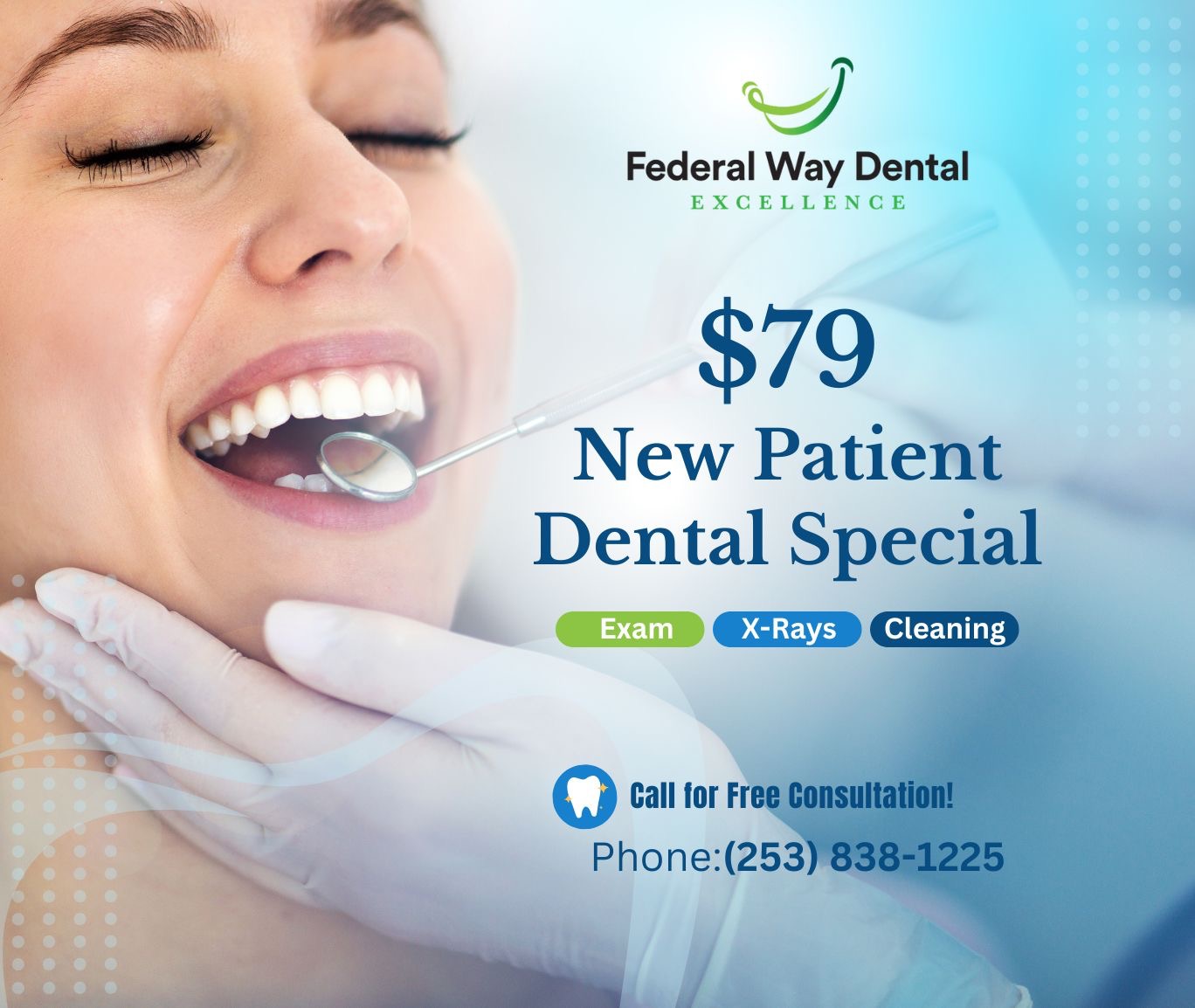 Federal Way Dental Excellence Facebook ad