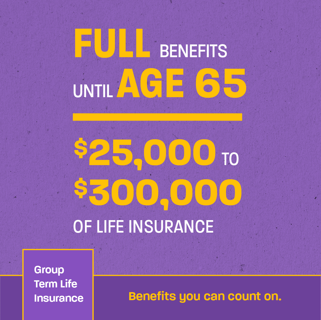 SEIU Member Benefits Facebook ad: Time to help protect your family’s future.