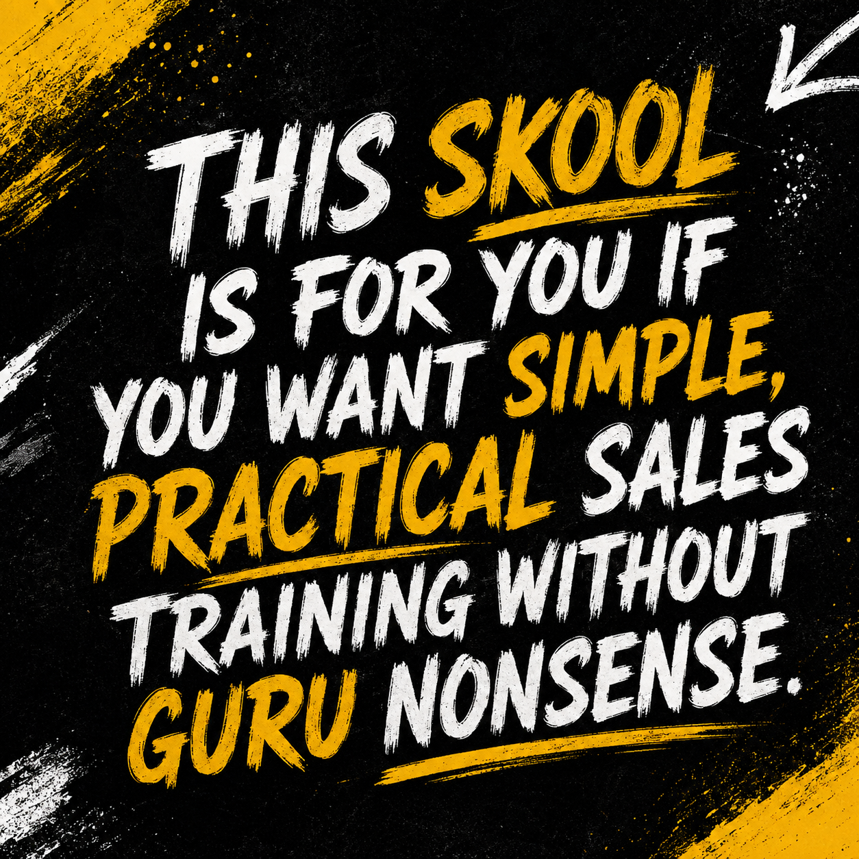 Skool Facebook ad