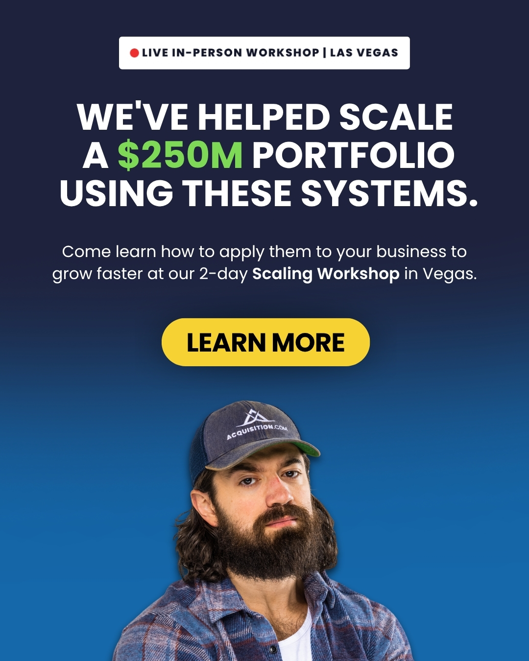 Alex Hormozi Facebook ad