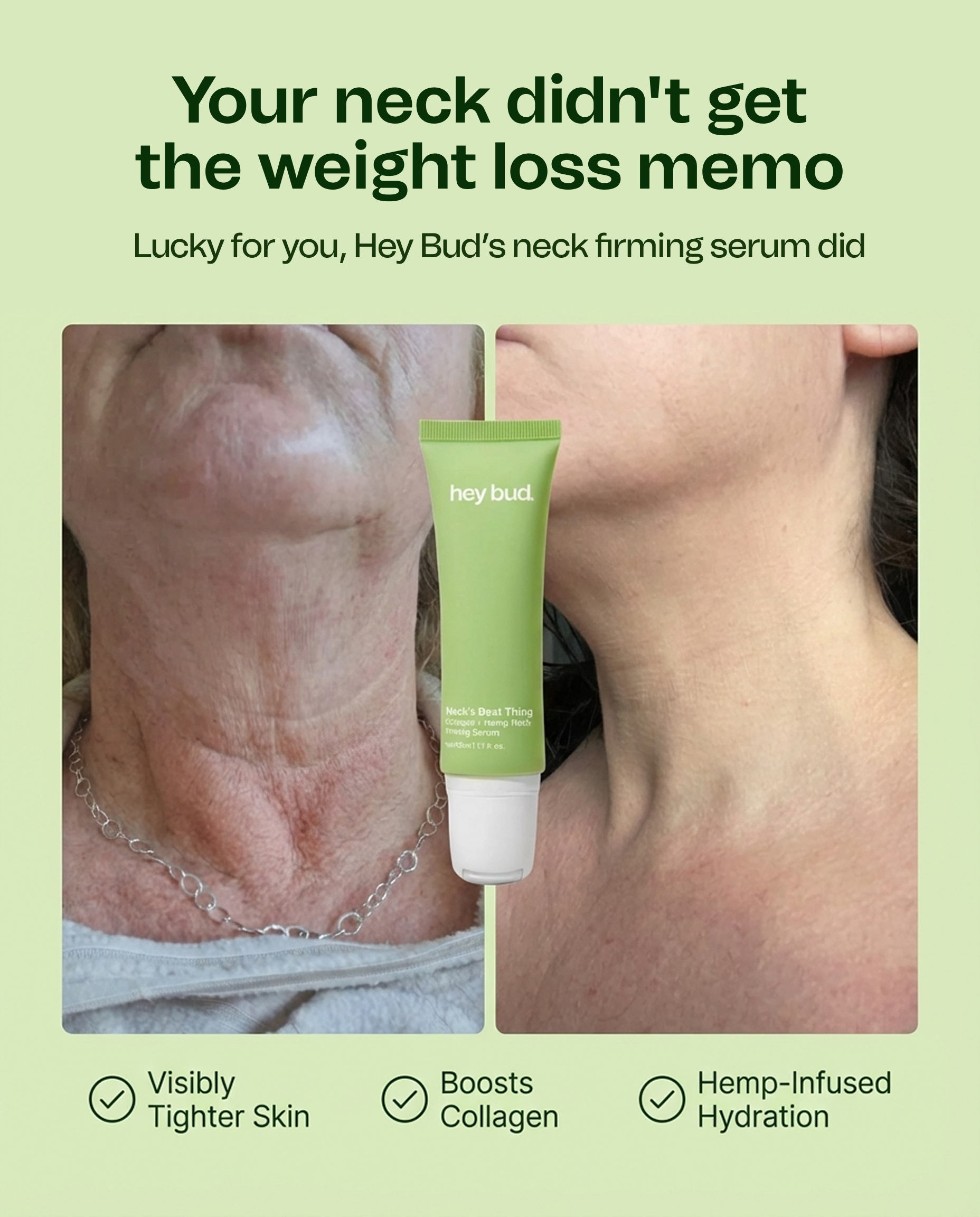 Hey Bud Skincare Facebook ad
