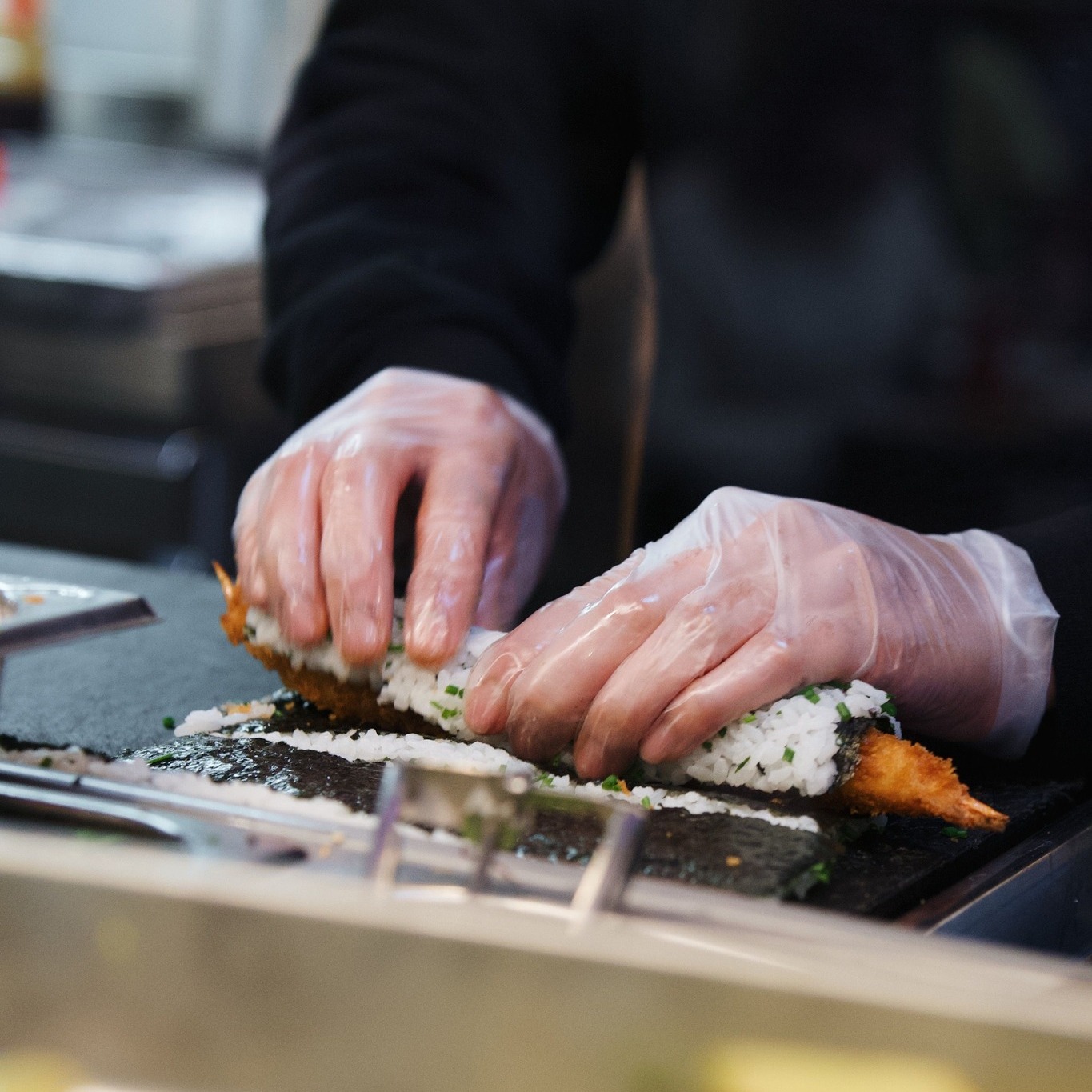Meneer Temaki Facebook ad: Feel free to stay and witness how our…