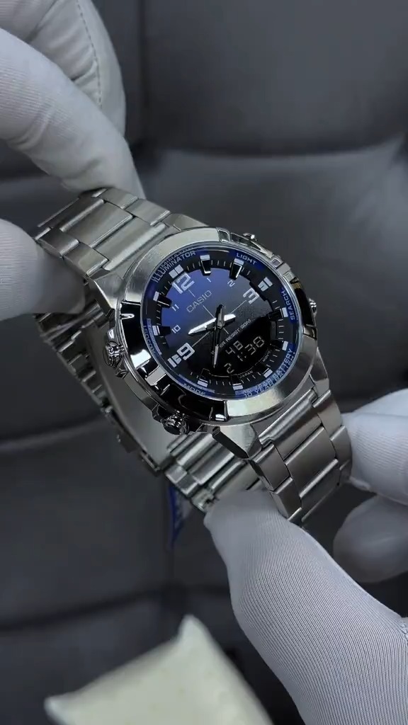 Imperial Time Facebook ad: * CASIO 870D - BLue DIAL | SILVER…