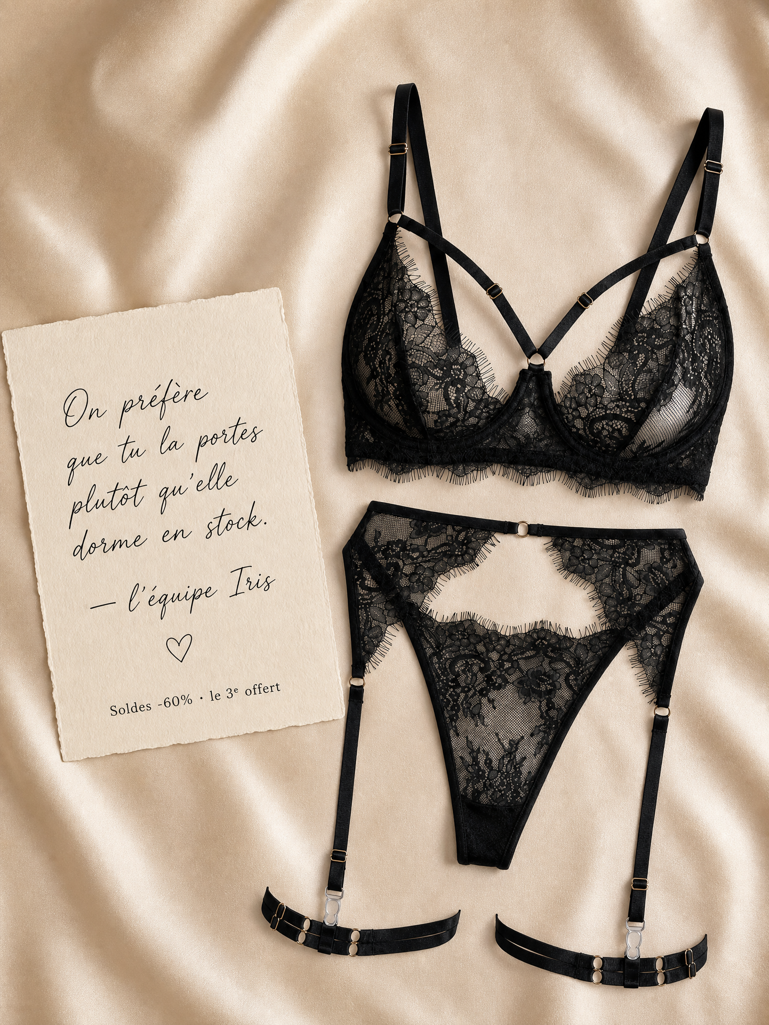 Iris Lingerie Facebook ad
