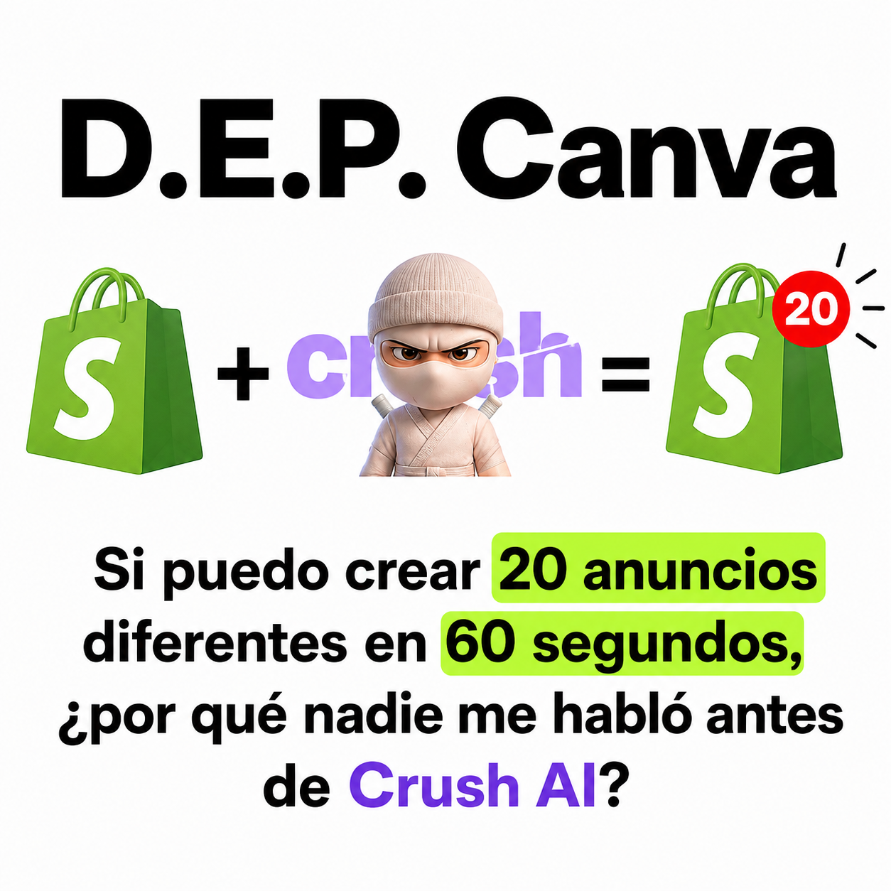 trycrush.ai Facebook ad