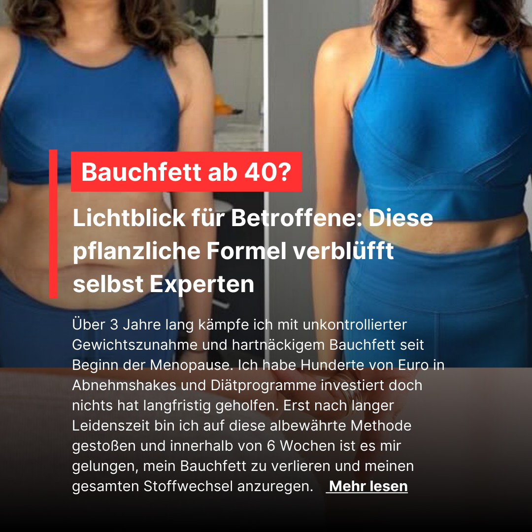Gesundheitspiegel Facebook ad: Der größte Fehler bei Hormon-Bauchfett