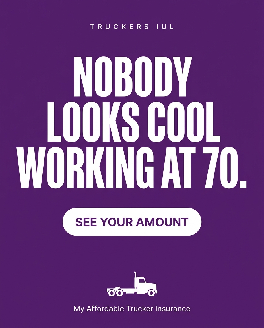 My Affordable Trucker Insurance Facebook ad