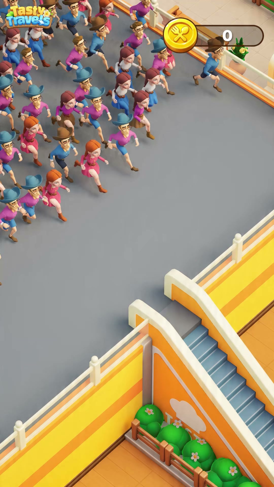 Tasty Travels: Merge Game Facebook ad: Best merge game ever!