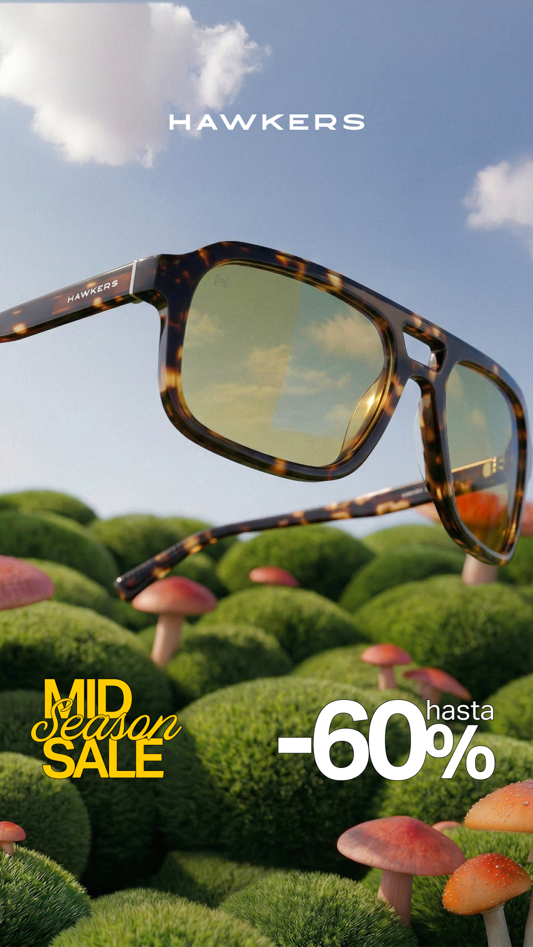 Hawkers Co. Facebook ad