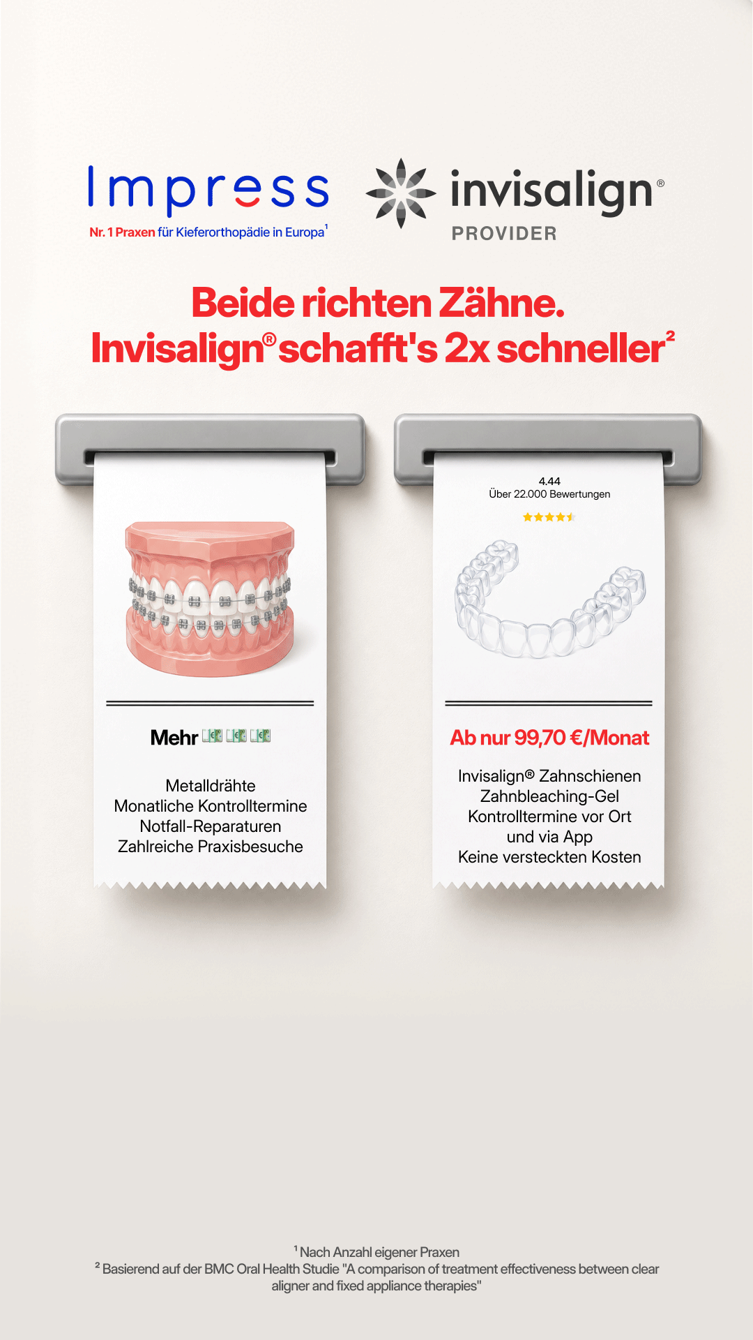 Impress Deutschland Facebook ad from Aug 5, 2026