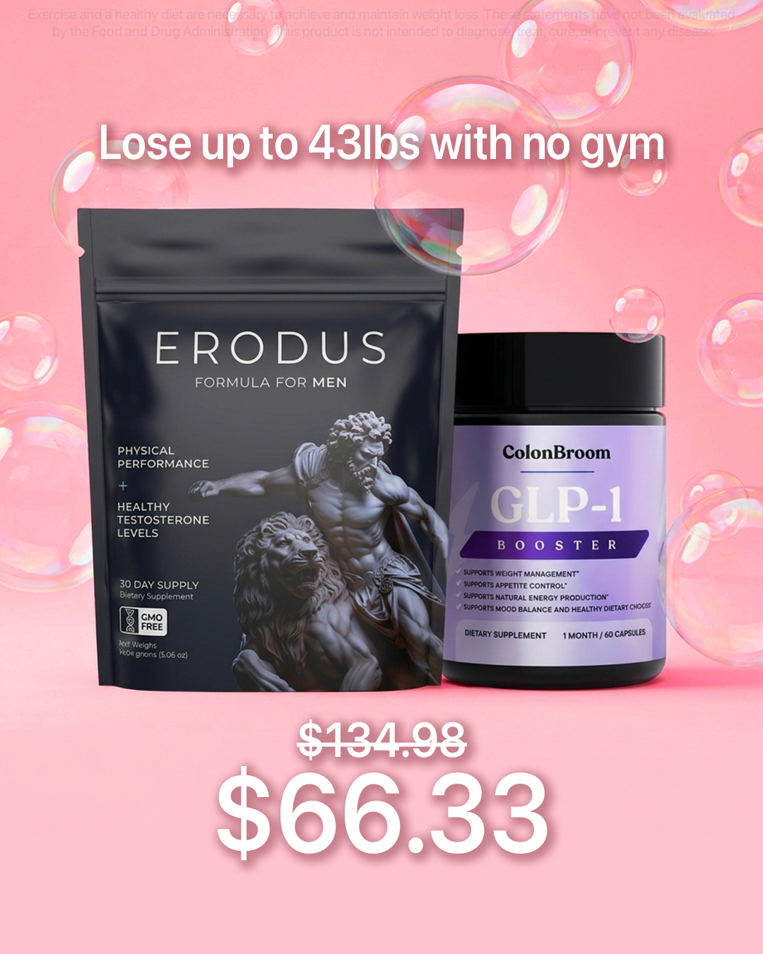 Erodus Formula For Men Facebook ad