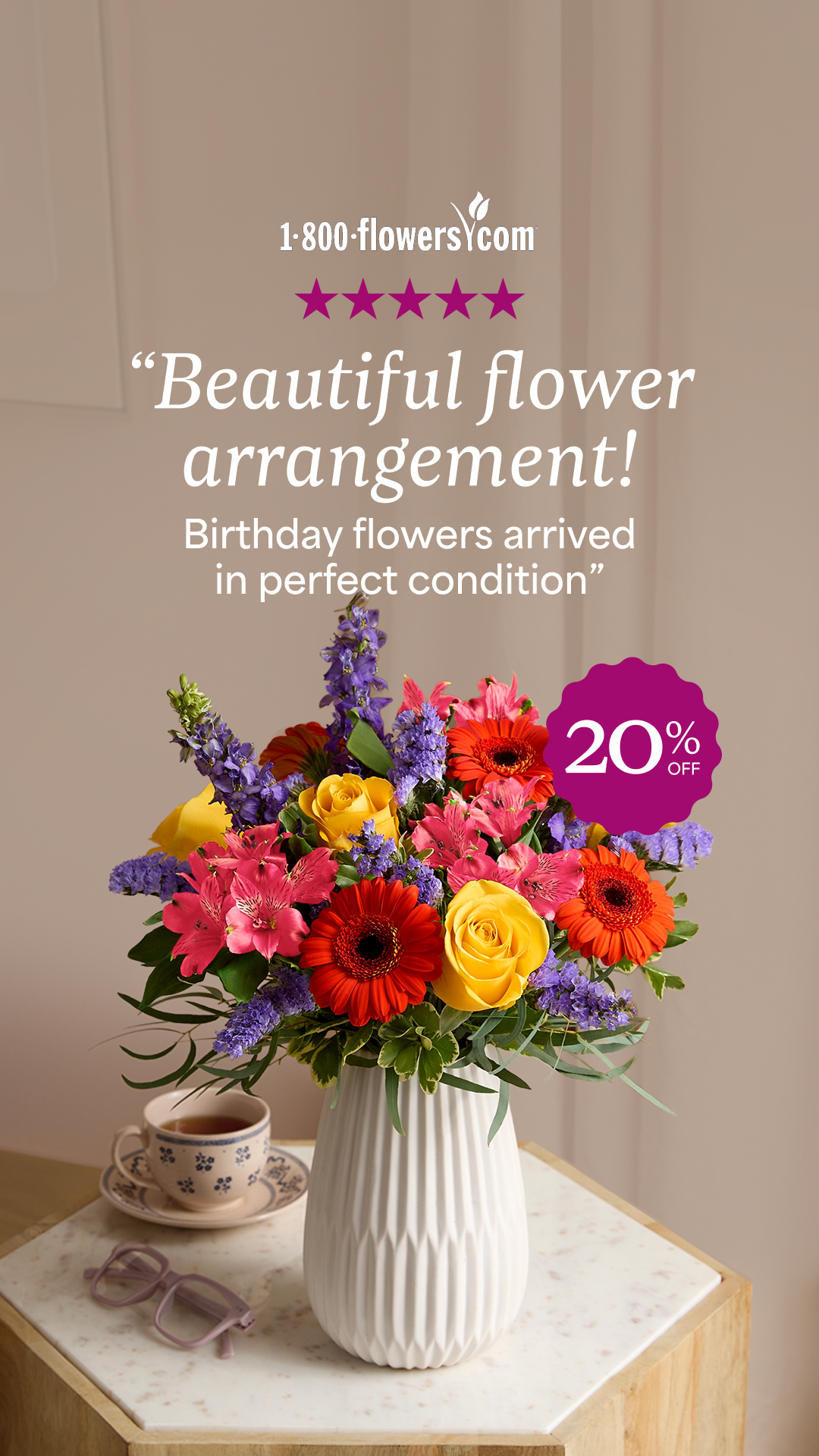1-800-Flowers.com Facebook ad