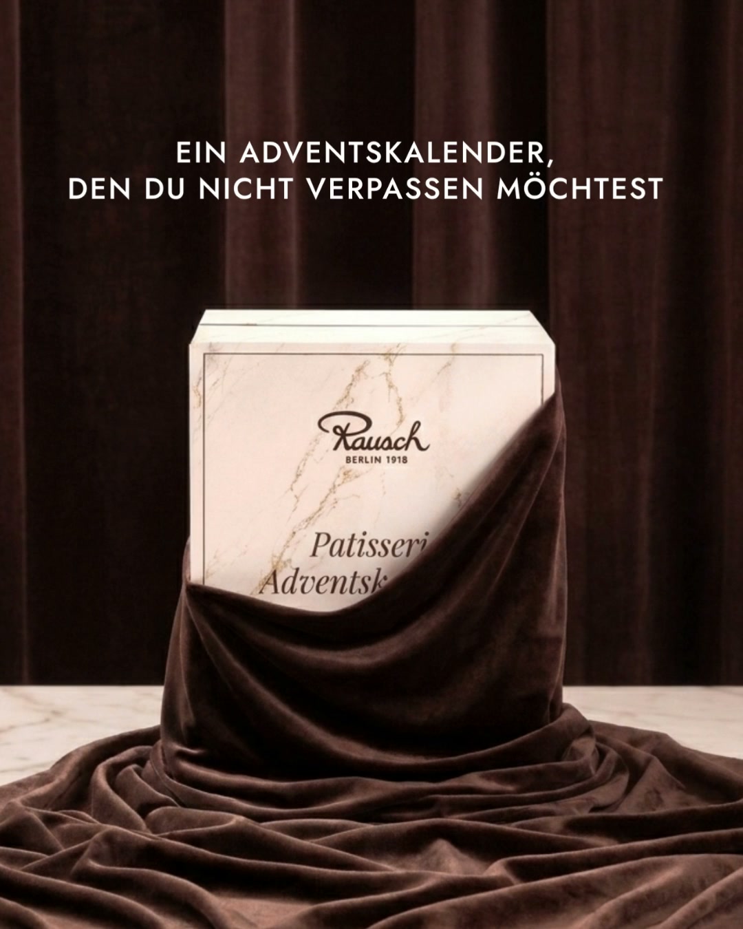 Rausch Schokoladenhaus Facebook ad: Die Vorfreude beginnt.