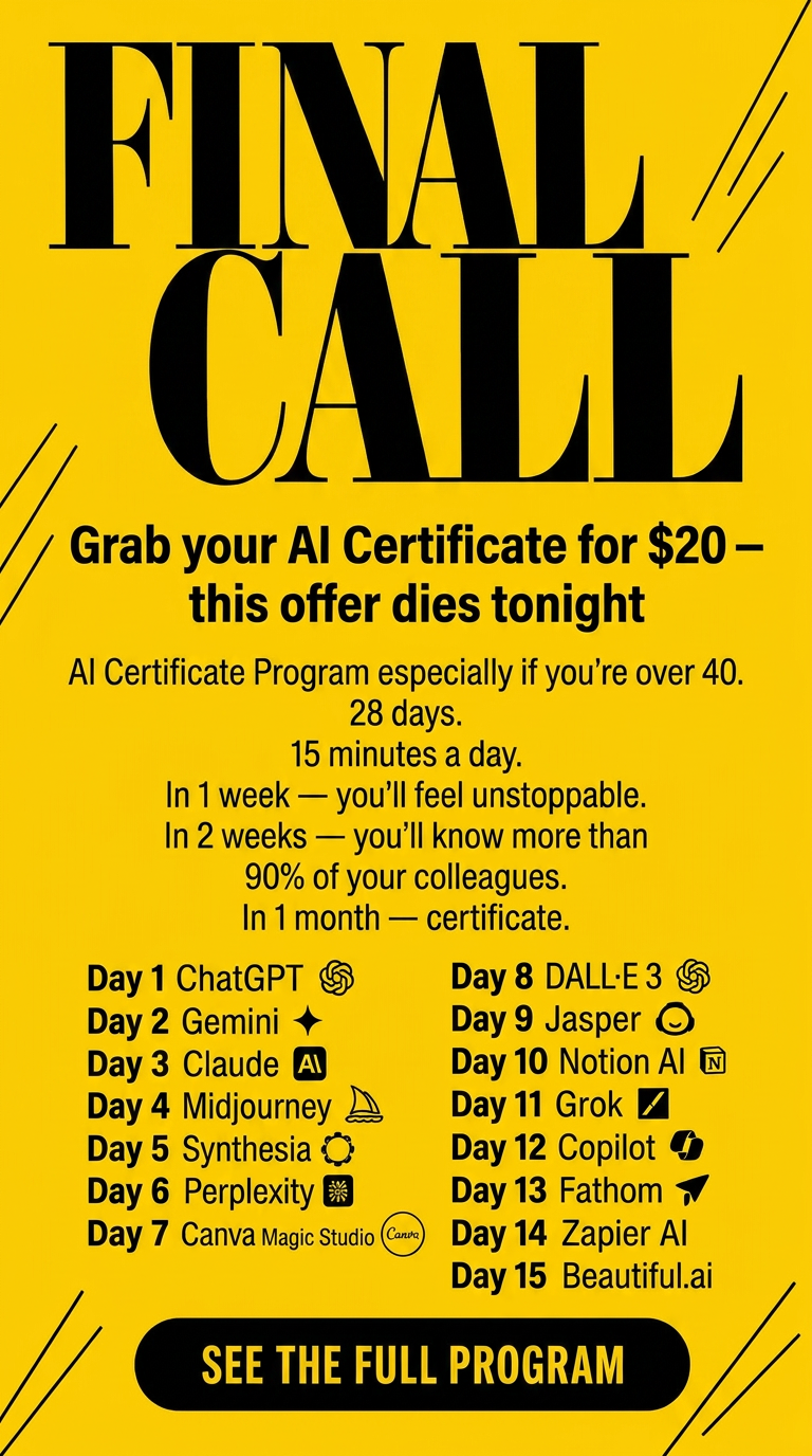 AI Insider Facebook ad