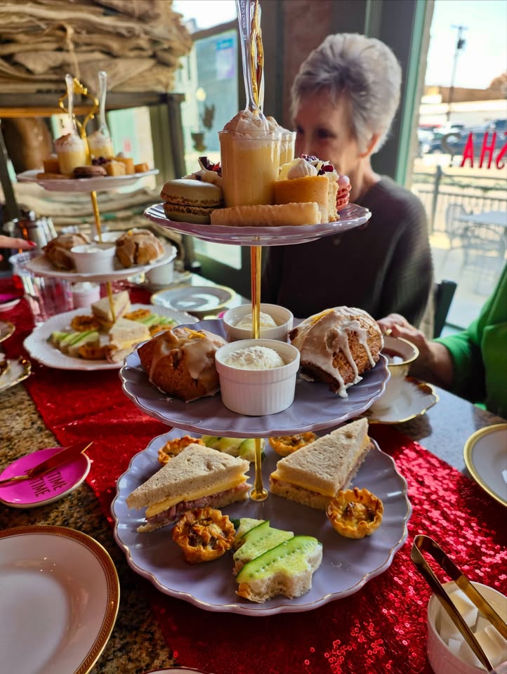 Ruby Tea Room Facebook ad: Traditional Afternoon Tea