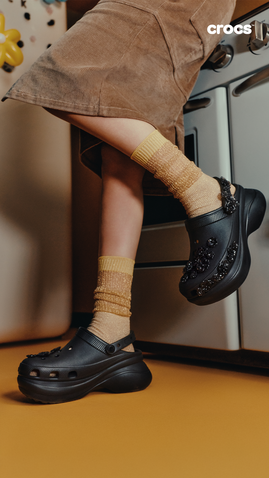 Crocs Facebook ad from Feb 1, 2026