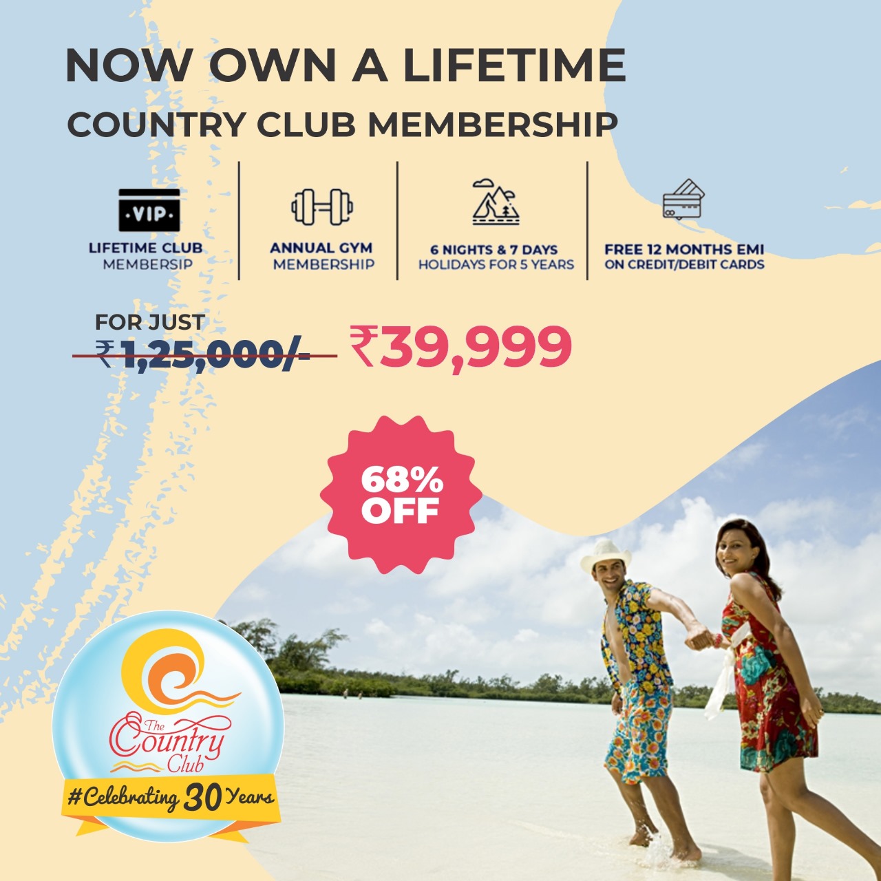 Country Club Facebook ad