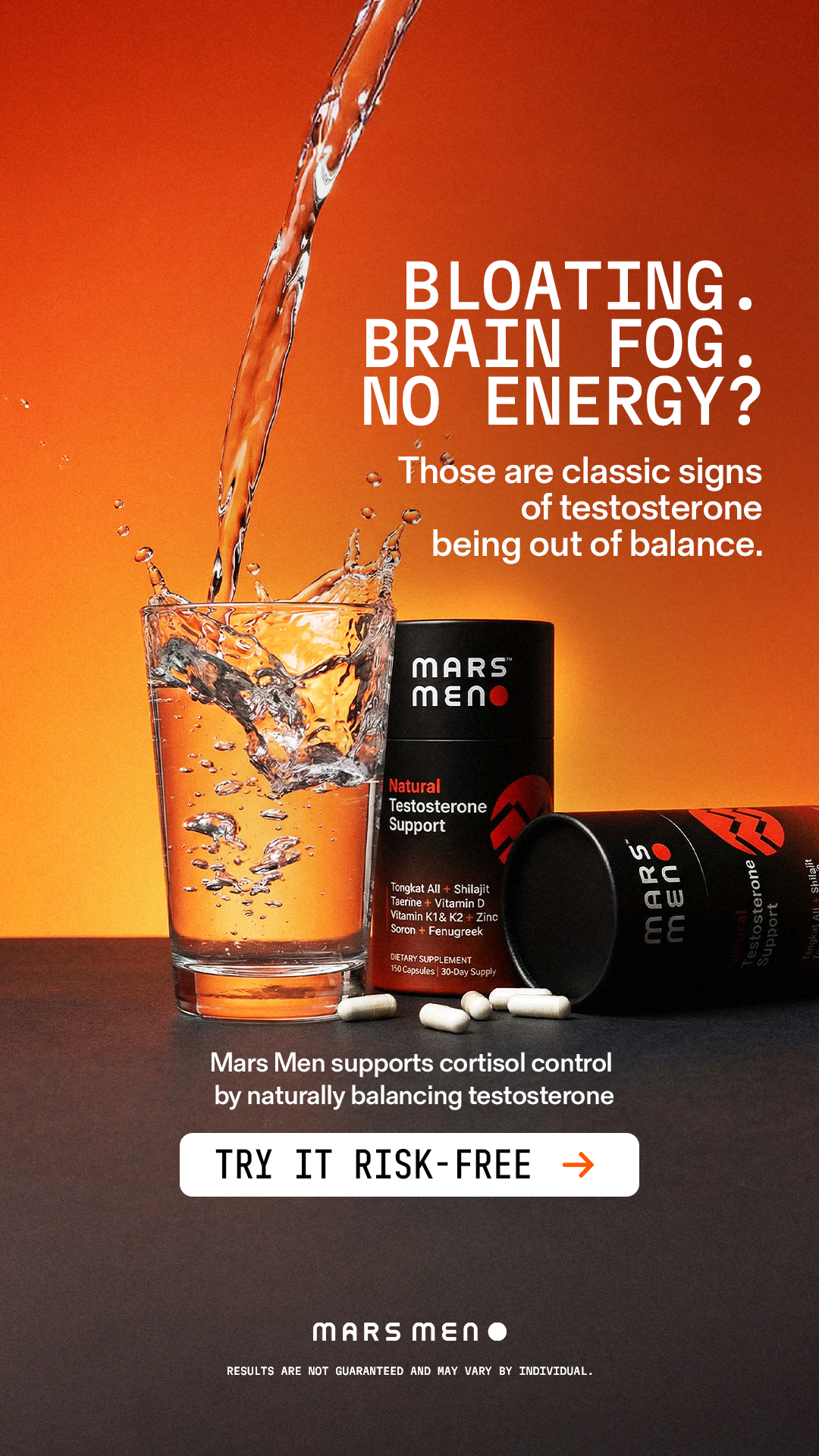 Mars Men Facebook ad