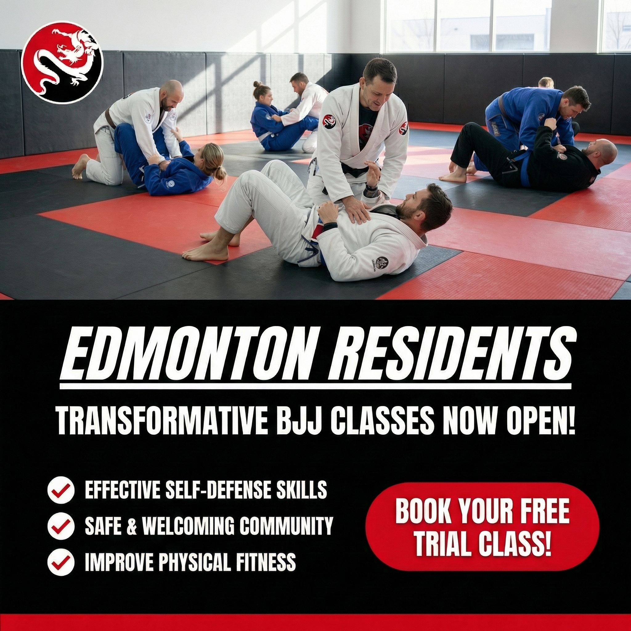 Impact Martial Arts Facebook ad