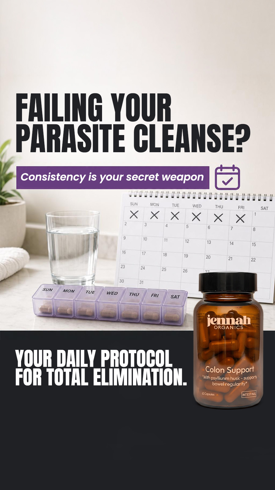 Jennah Organics Facebook ad