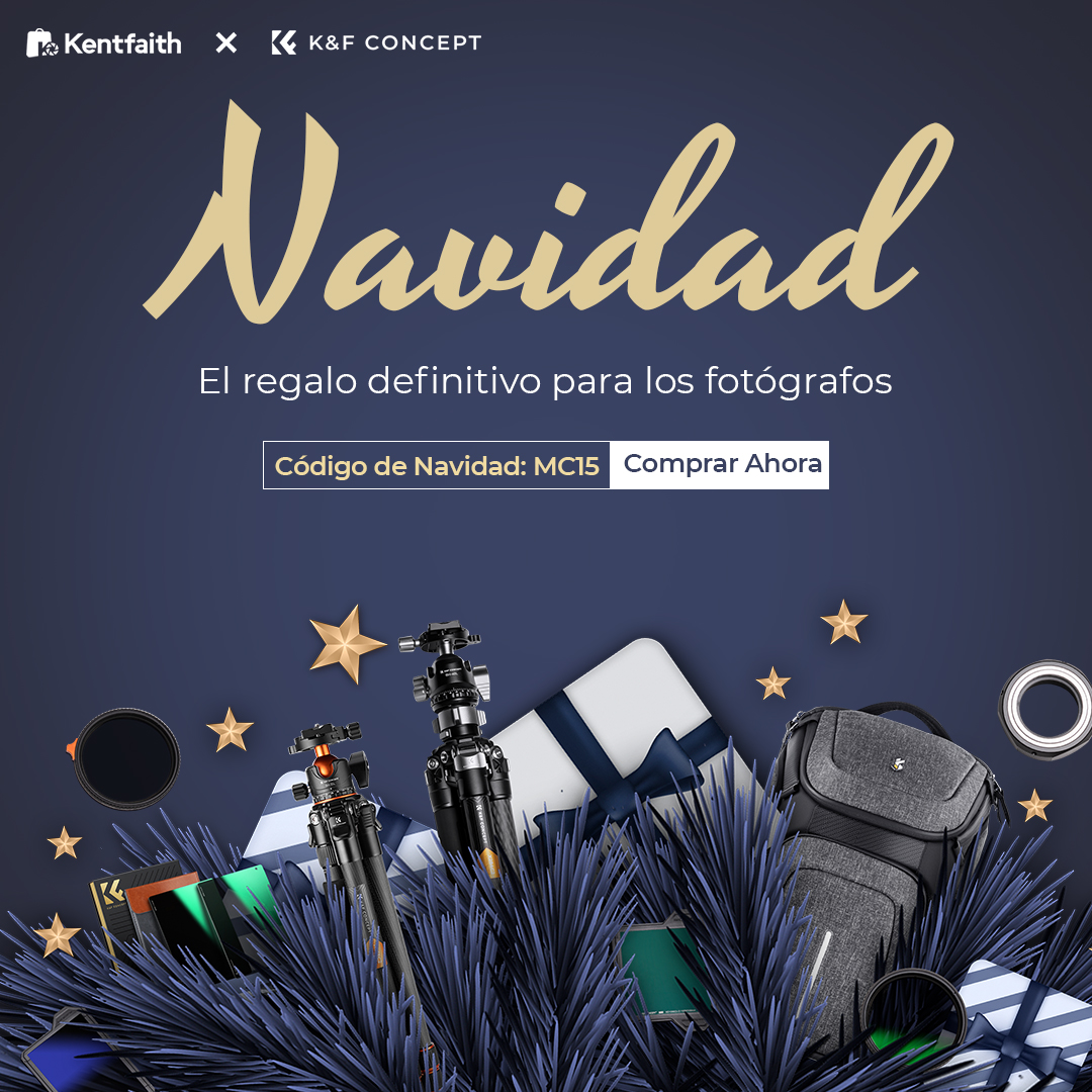 Kentfaith-ES Facebook ad: Regalo de Navidad para fotógrafos