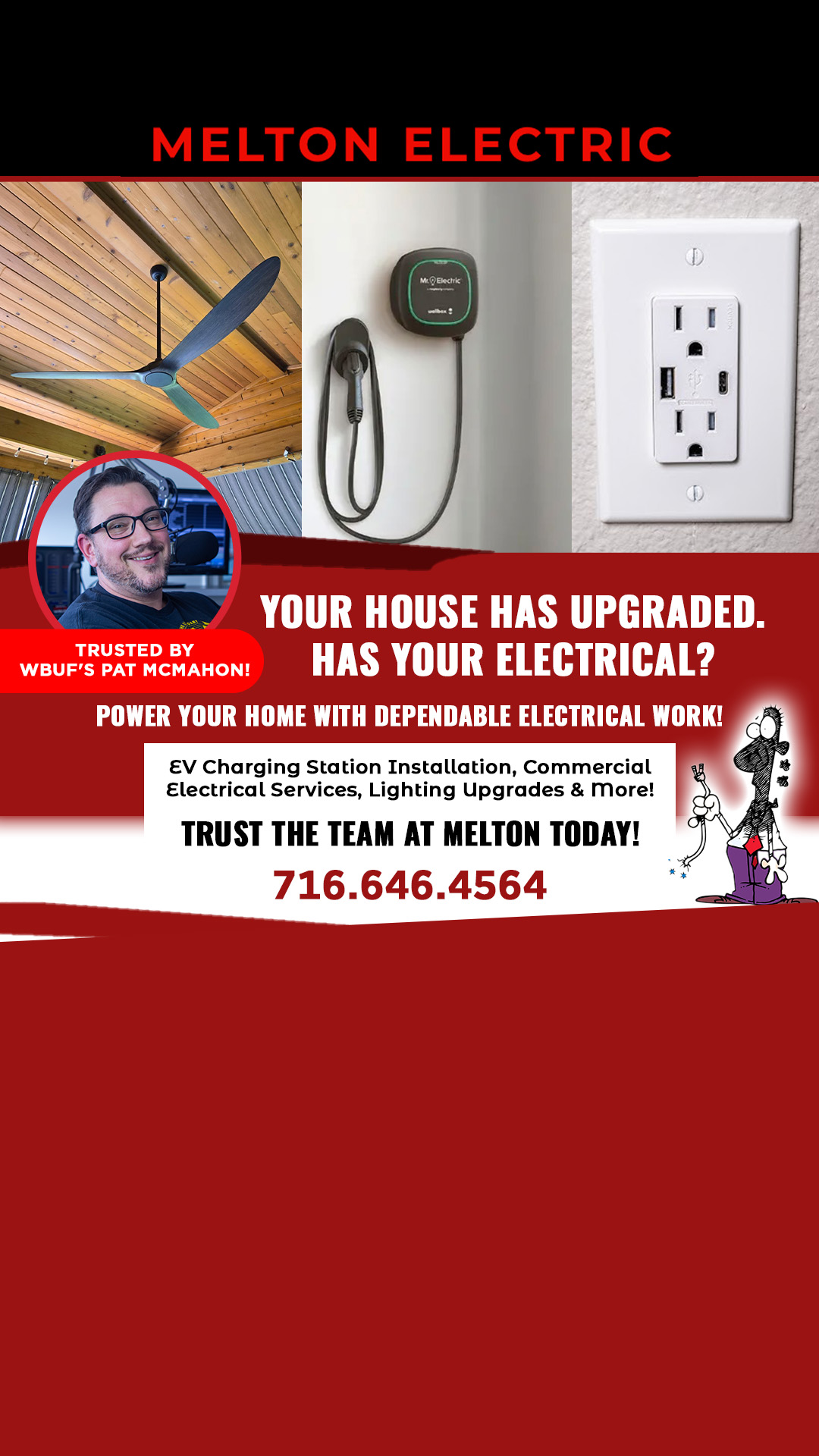 92.9 WBUF FM Facebook ad from Mar 6, 2026