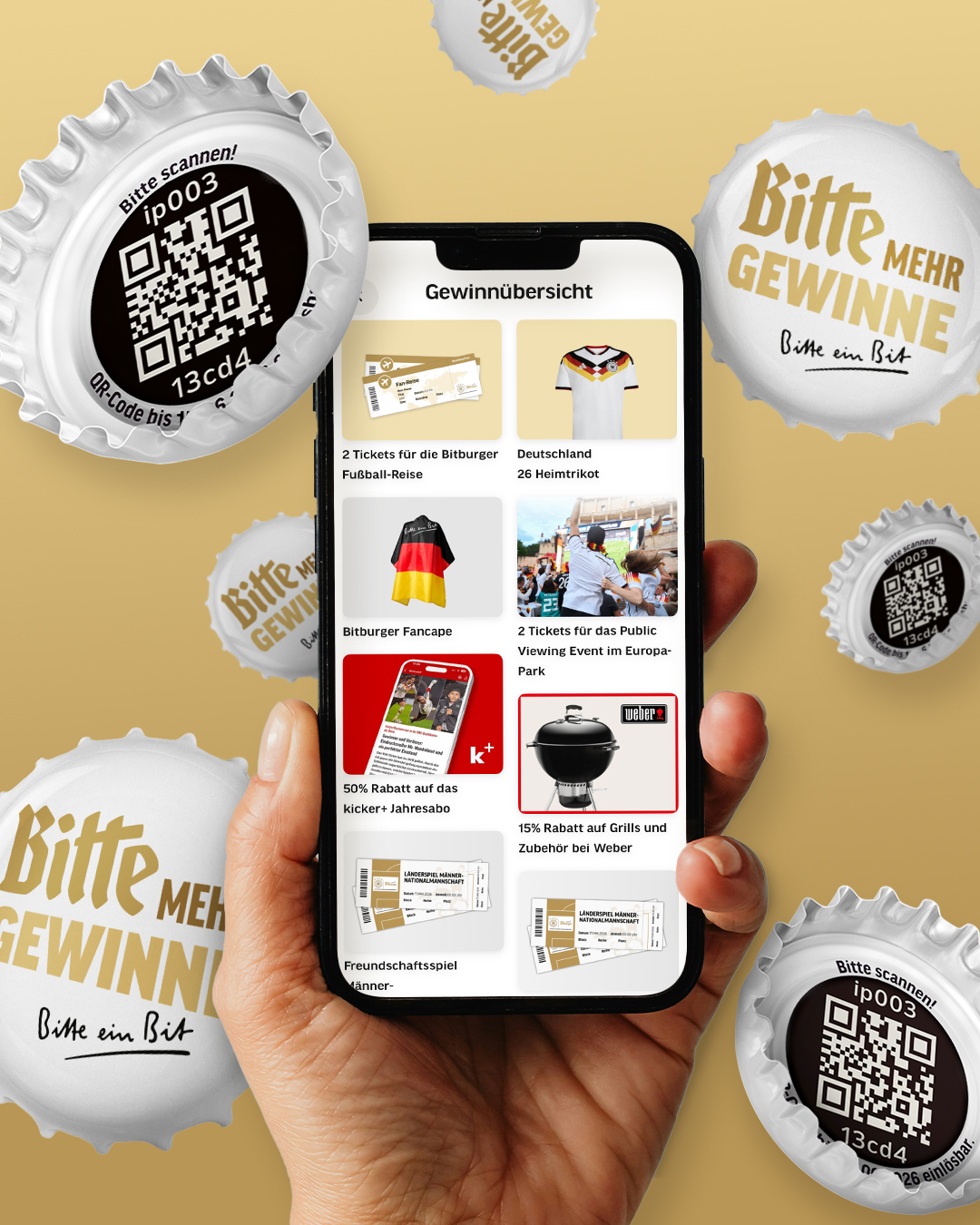 Bitburger Facebook ad