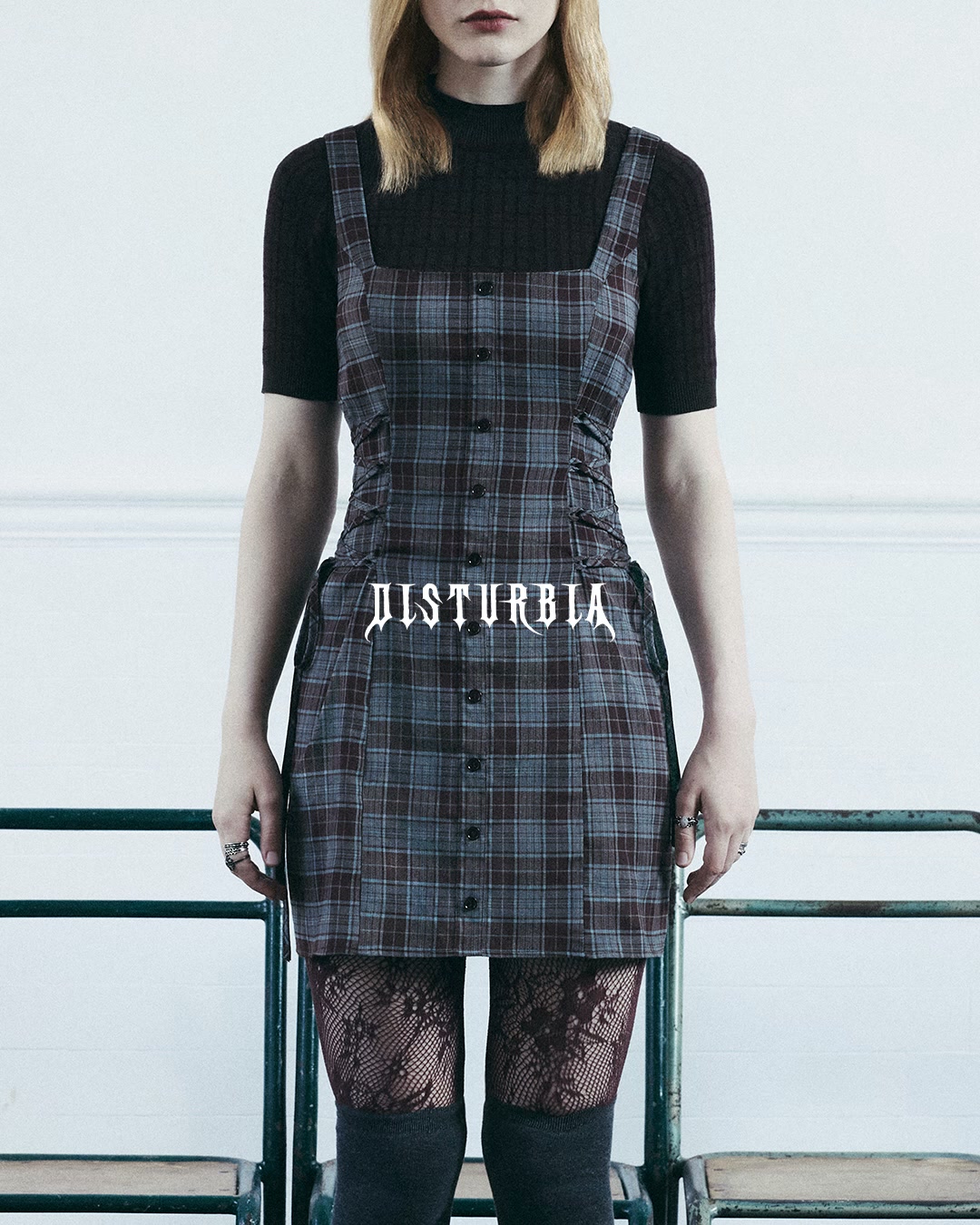 Disturbia Facebook ad: Gaia Celestial Print Chiffon Hanky Hem Skirt