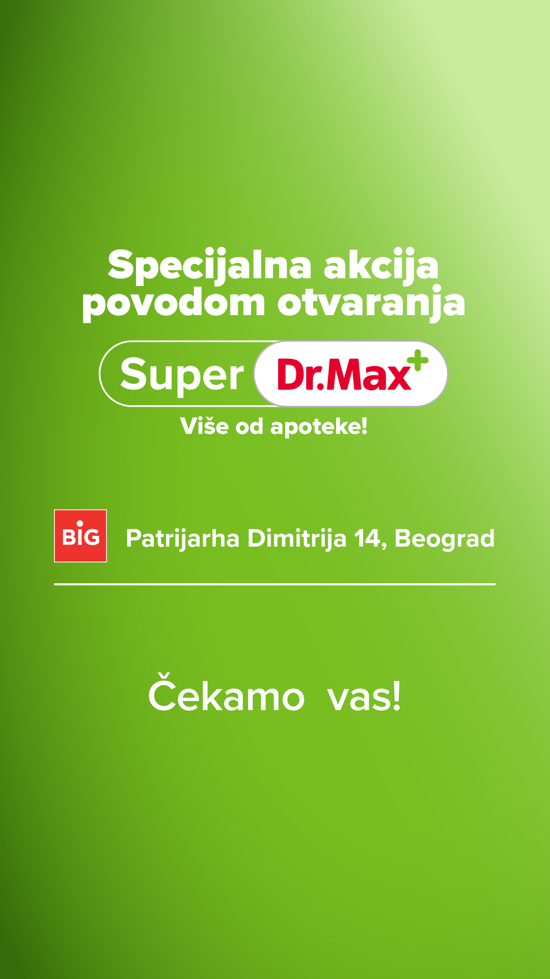 Dr. Max Apoteka Facebook ad