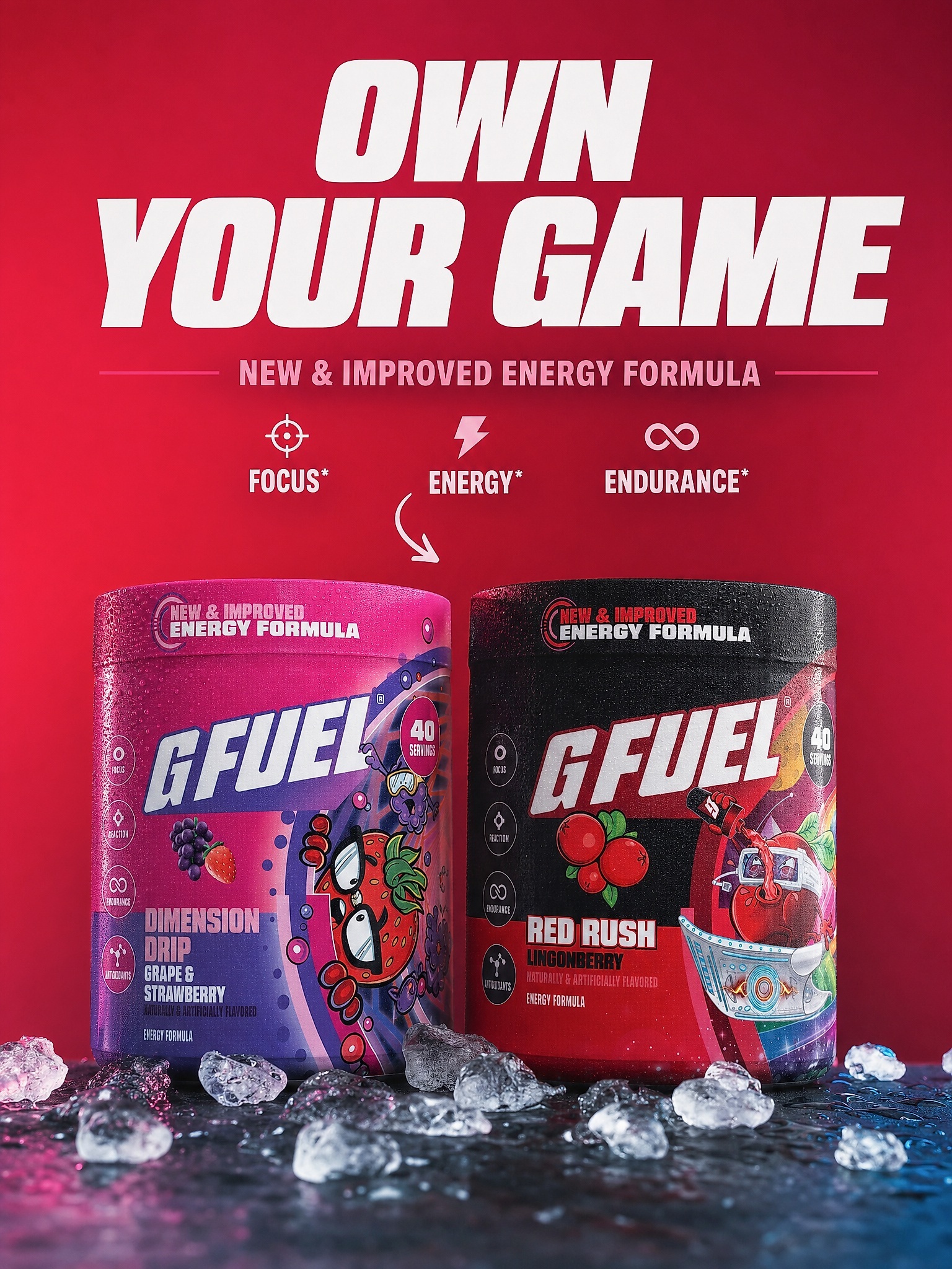 G FUEL Facebook ad