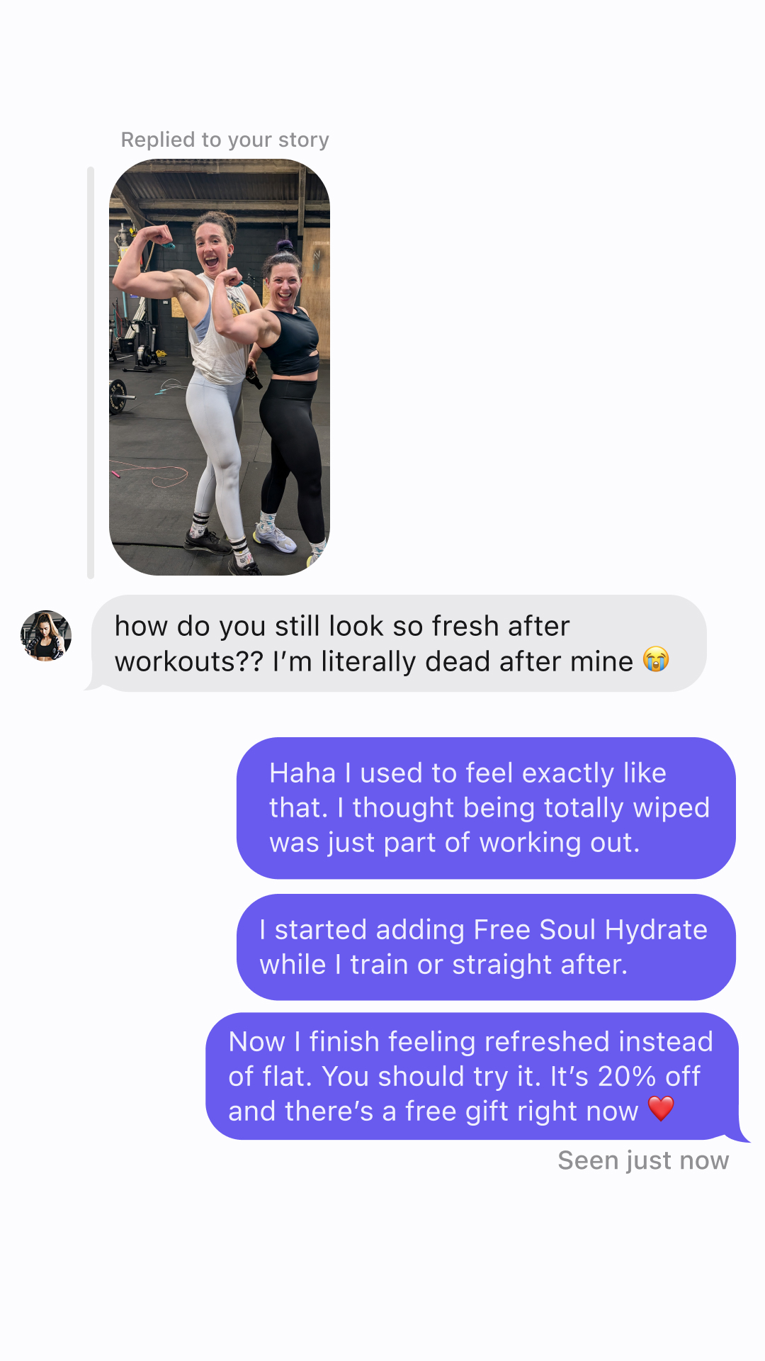 Free Soul Facebook ad