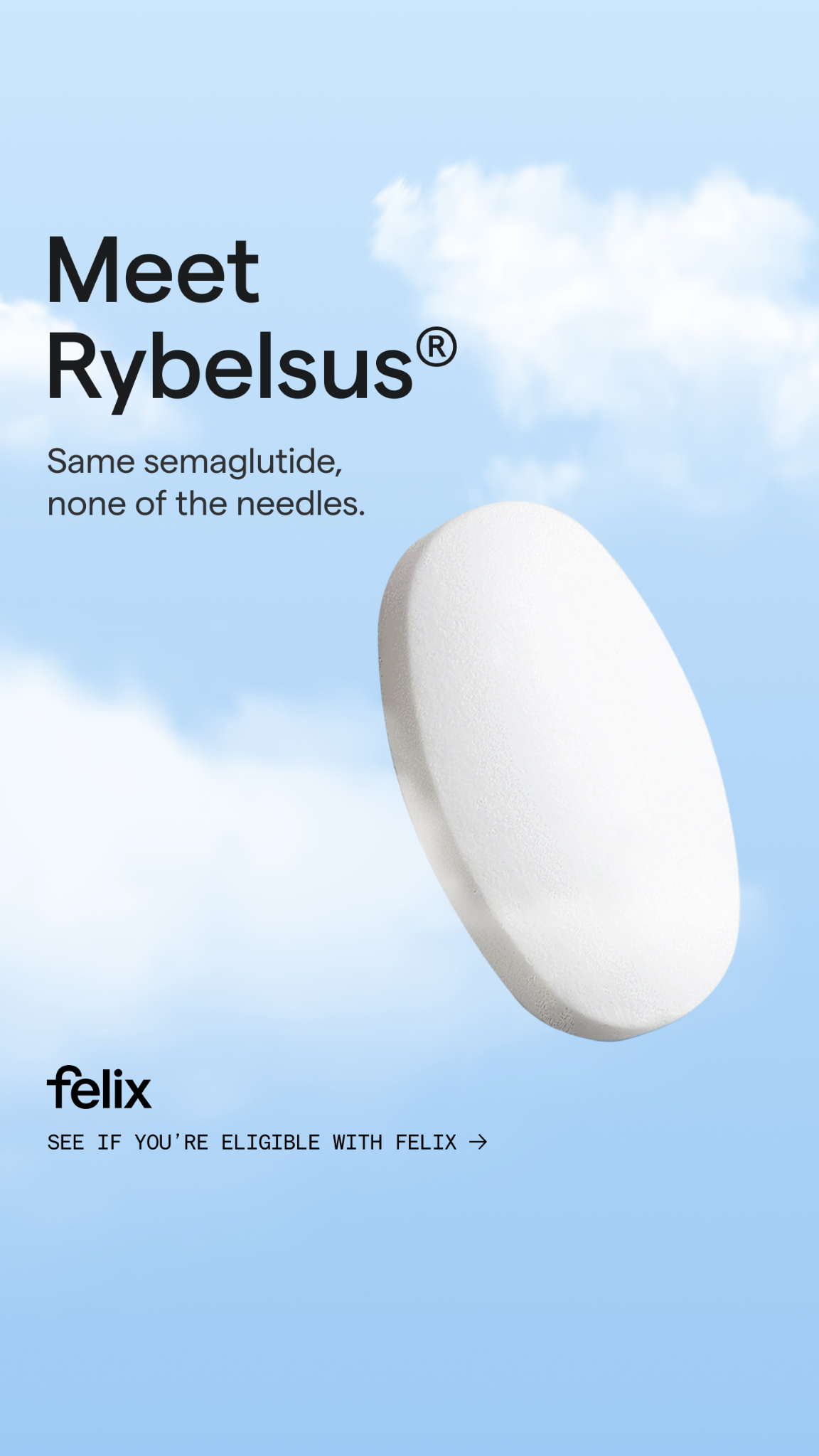 Felix Health Facebook ad
