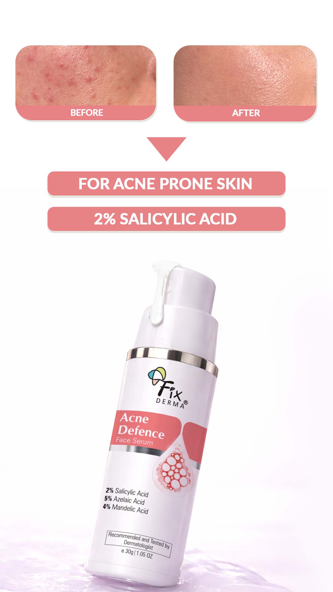 Fixderma Facebook ad