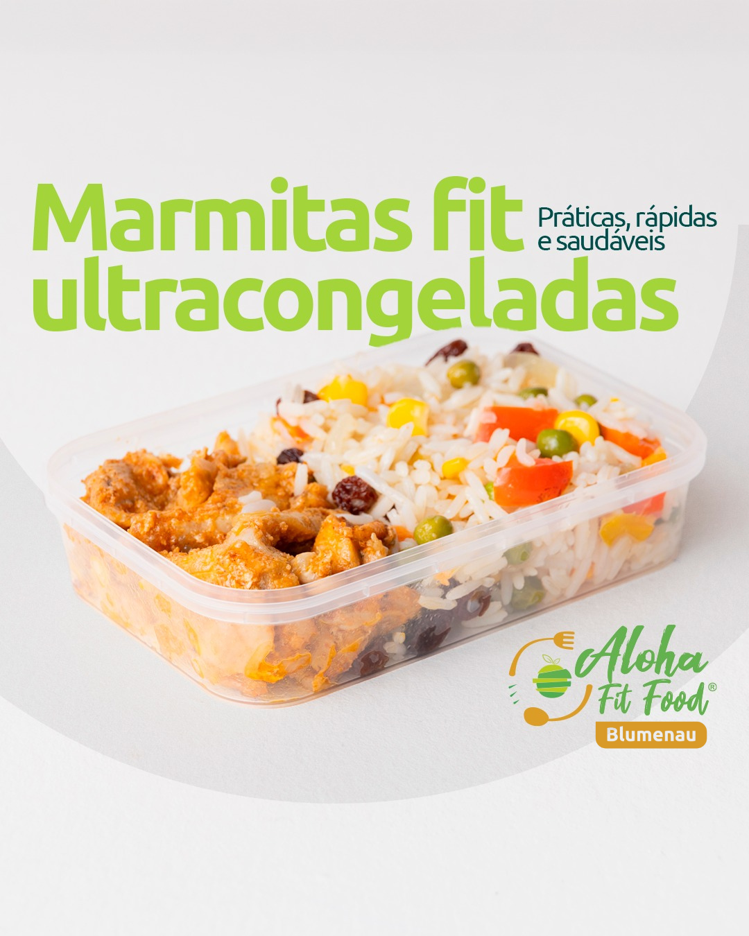 Aloha Fit Food Blumenau Facebook ad