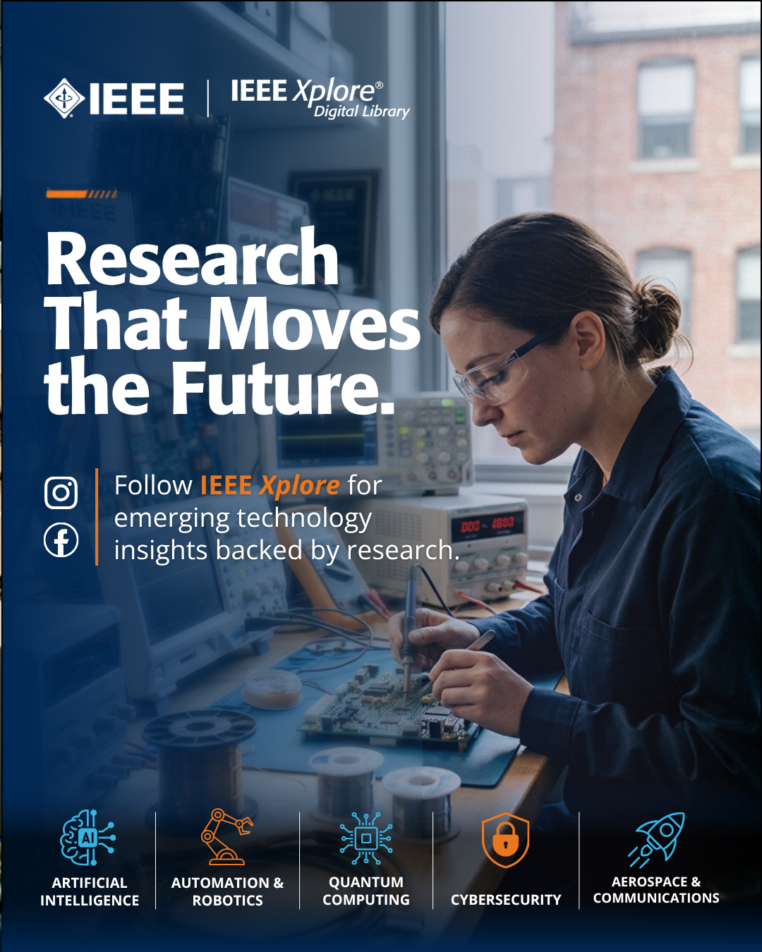 IEEE Xplore Facebook ad