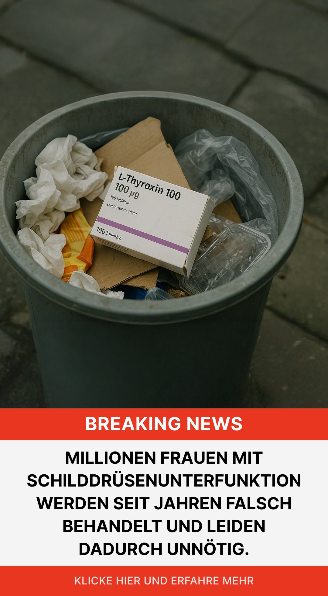 Mission Schilddrüse Facebook ad