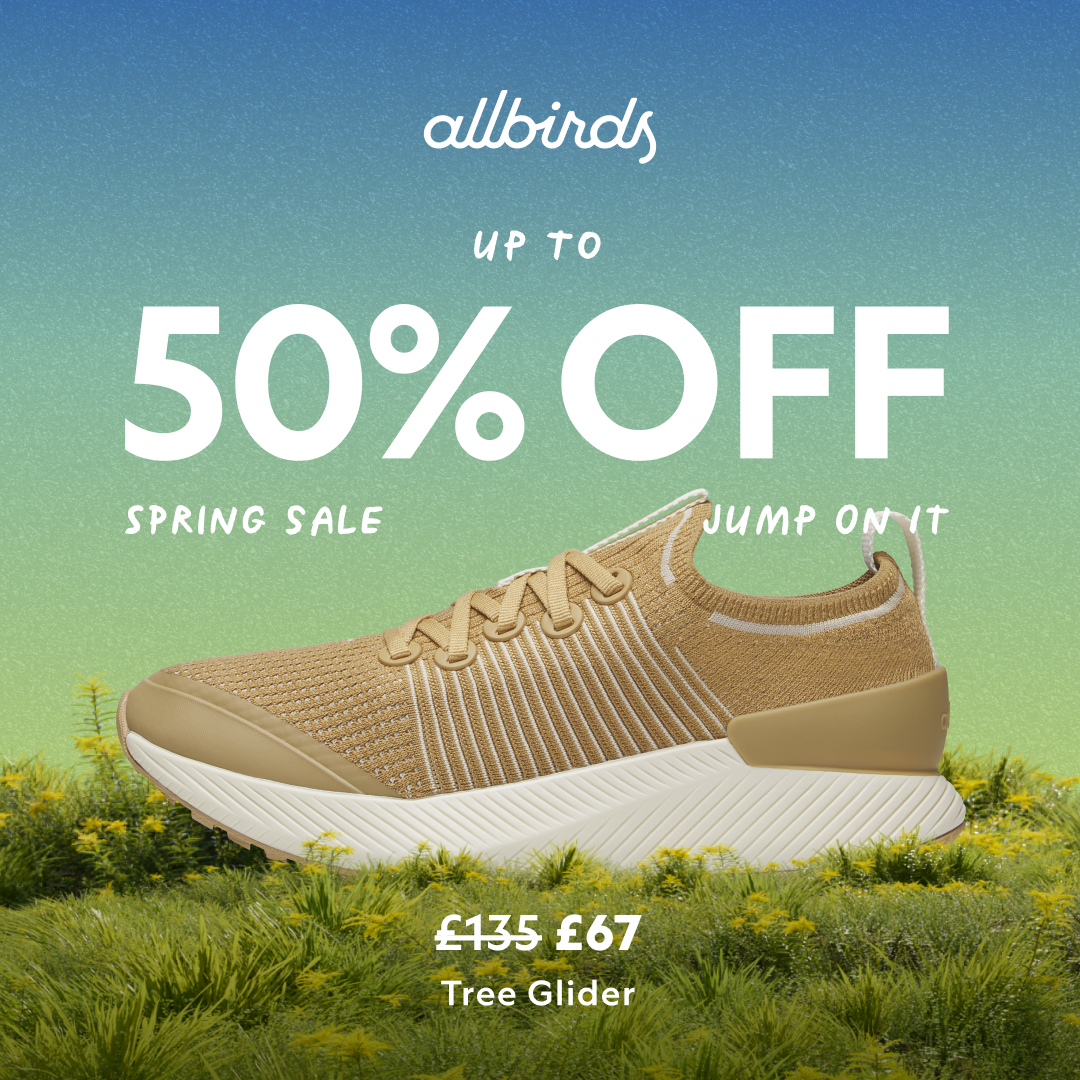 Allbirds Facebook ad