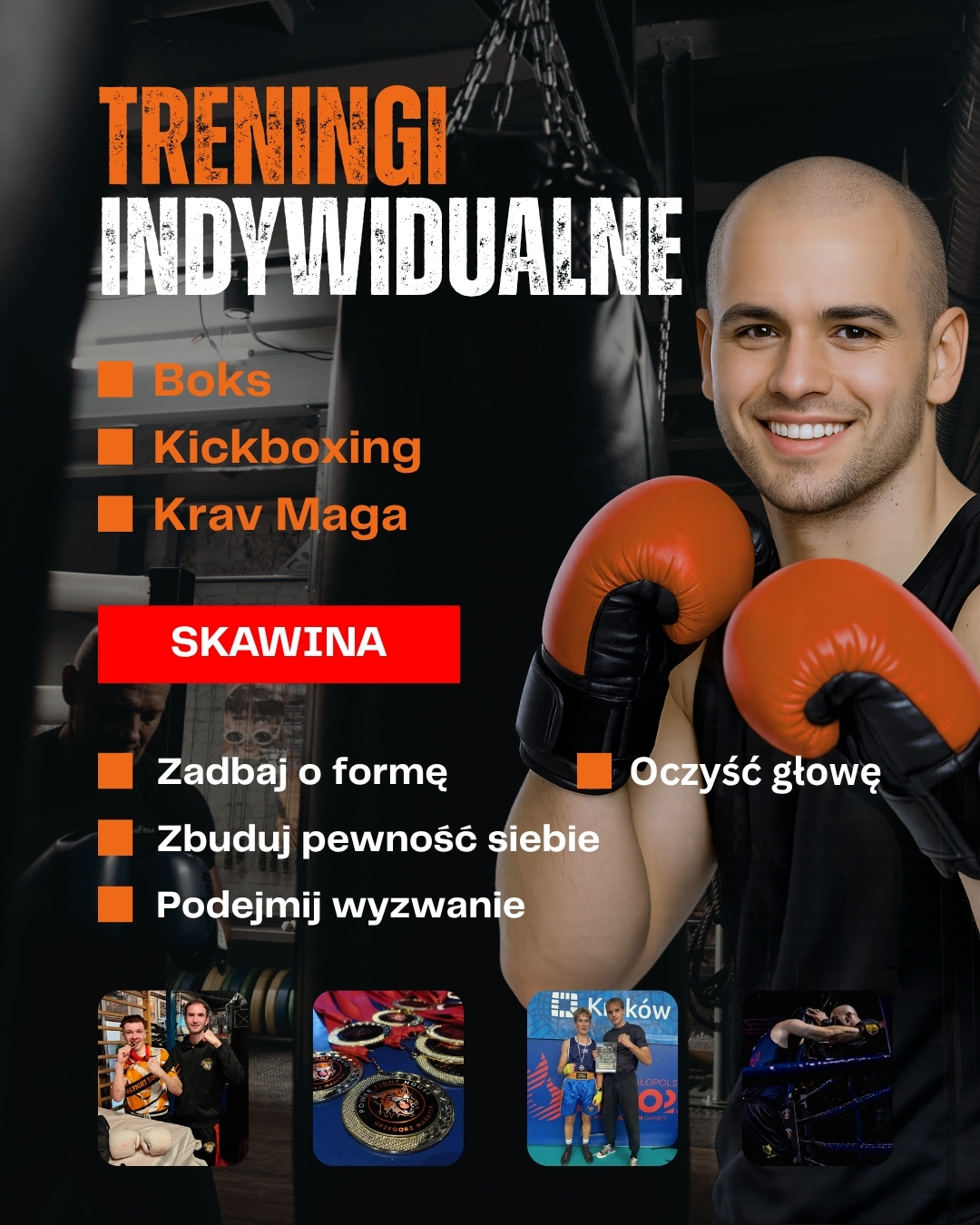 Power Fight House - Skawina Facebook ad: Treningi indywidualne w Skawinie!