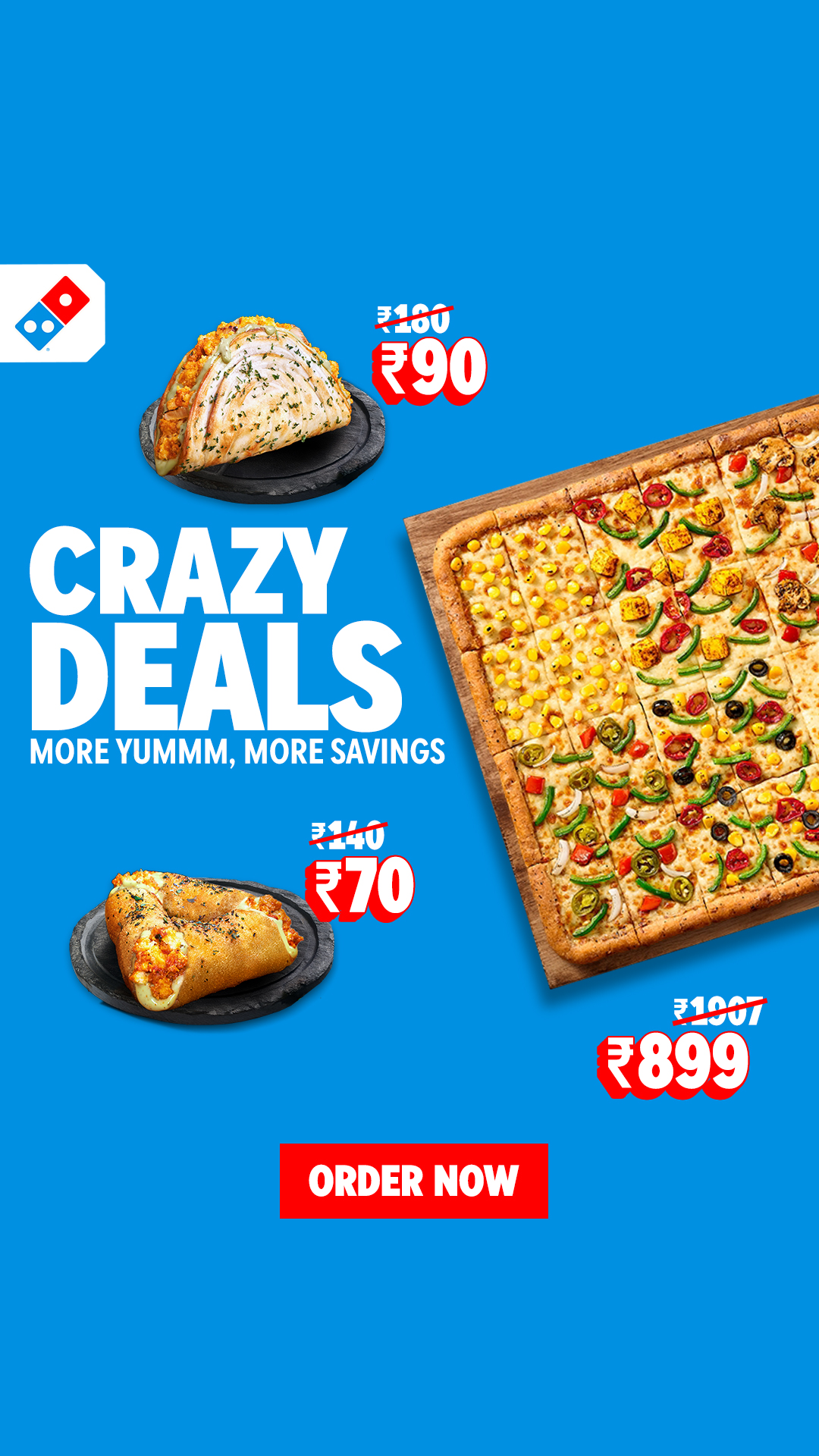 Domino's Pizza India Facebook ad