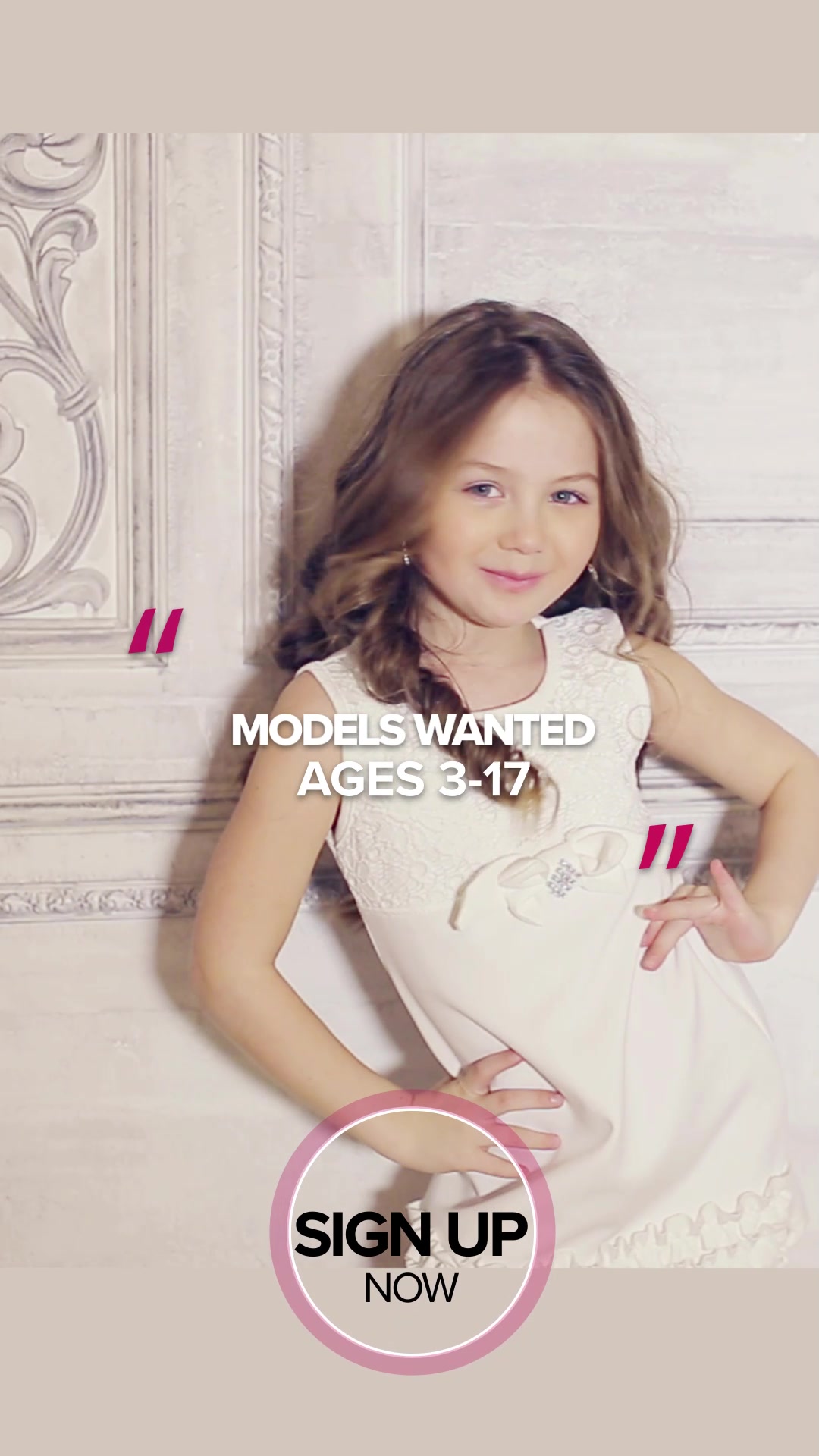 Modelling Advice & Tips Facebook ad