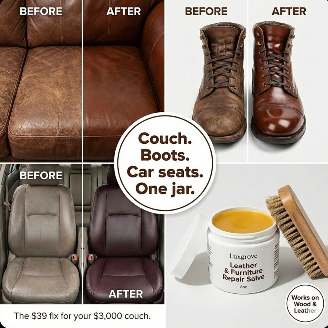 Luxgrove Wood & Leather Facebook ad