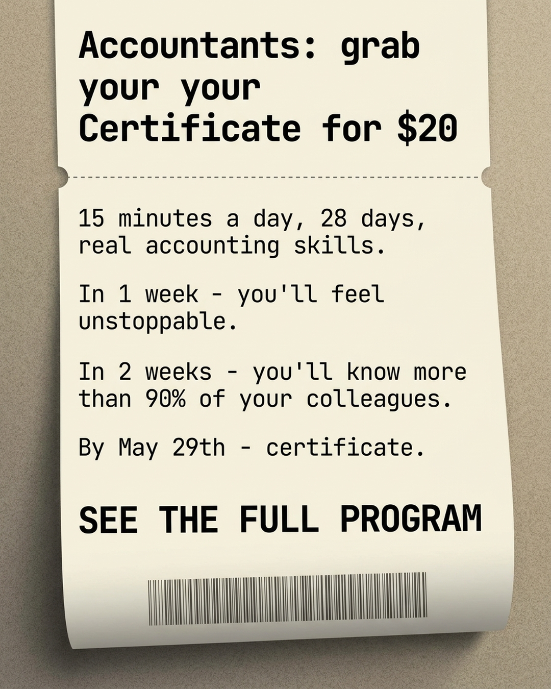 AI Simplified Facebook ad