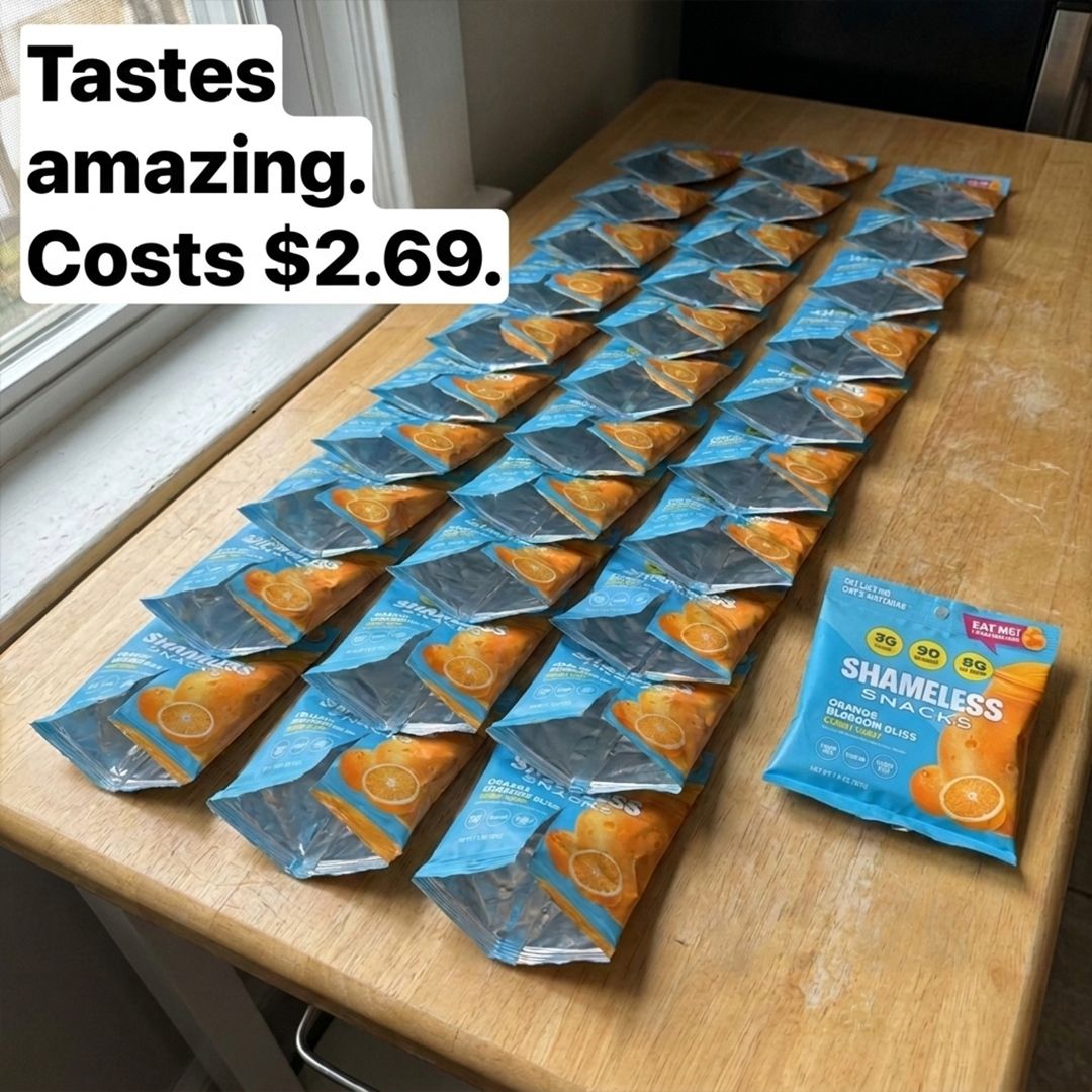 Shameless Snacks Facebook ad