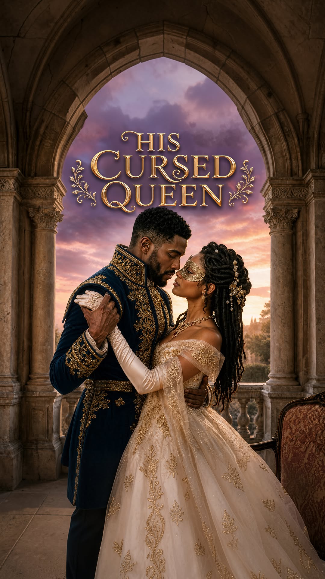 Pocket FM Stories Facebook ad: To find out, listen to the audio series 'His Cursed Queen'…