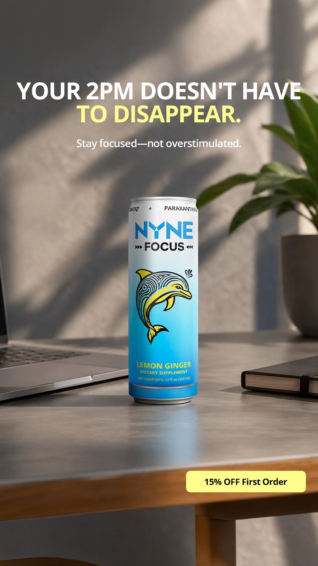 Drink NYNE Facebook ad
