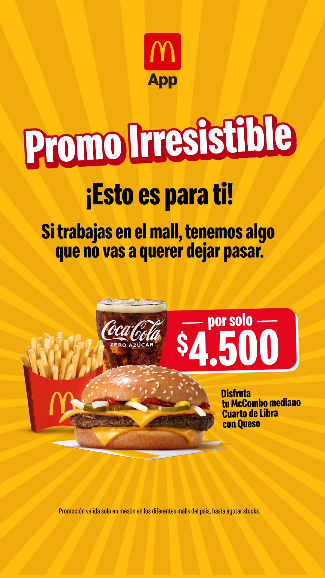McDonald's Facebook ad